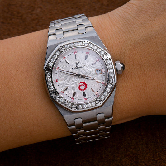 Audemars Piguet Royal Oak 67611ST 33MM White Dial With Stainless Steel Bracelet