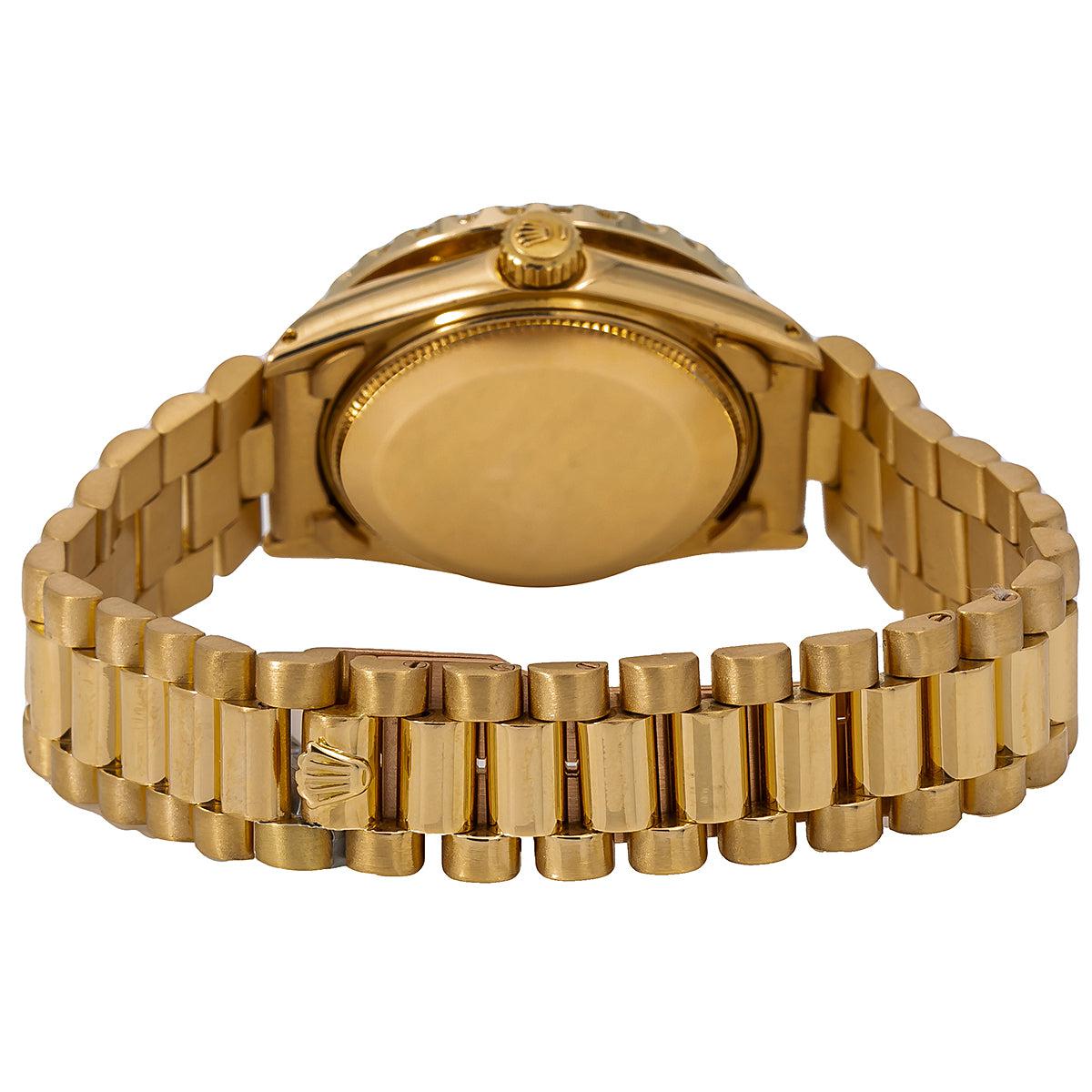 Rolex Datejust Diamond Watch, 6827 31mm, Silver Diamond Dial With 2.25 CT Diamonds