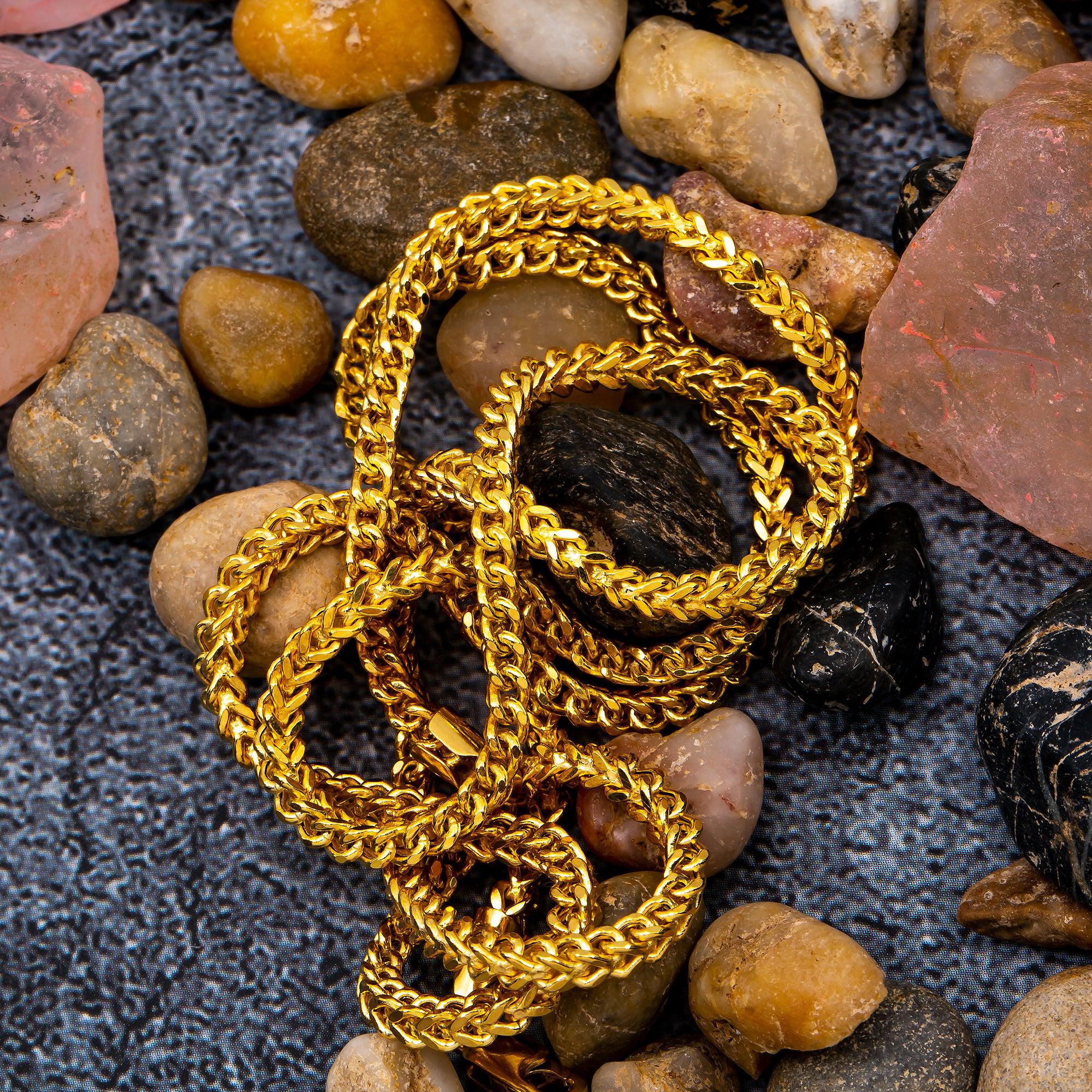 10K Yellow Gold 2.75mm Hollow Box Franco Chain Available In Sizes 18"-26"