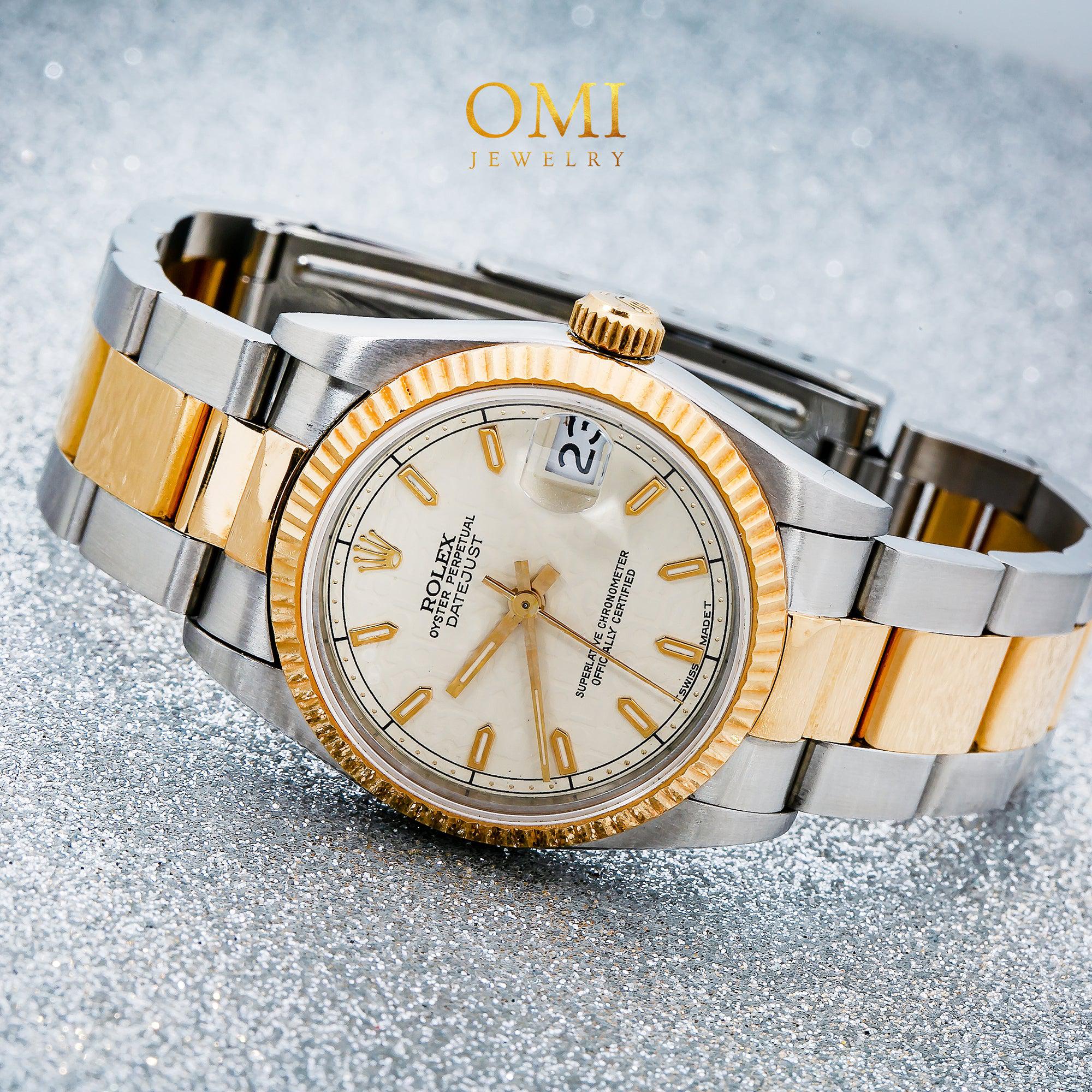 Rolex Lady-Datejust 68240 31MM Champagne Dial With Two Tone Oyster Bracelet