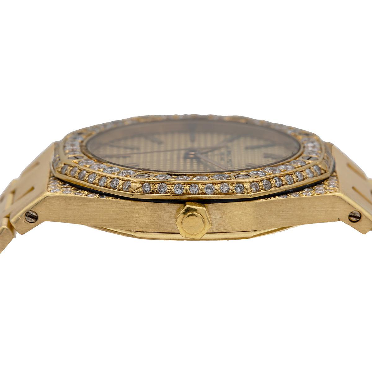 Audemars Piguet Royal Oak 4100 36MM Champagne Dial With Yellow Gold Bracelet