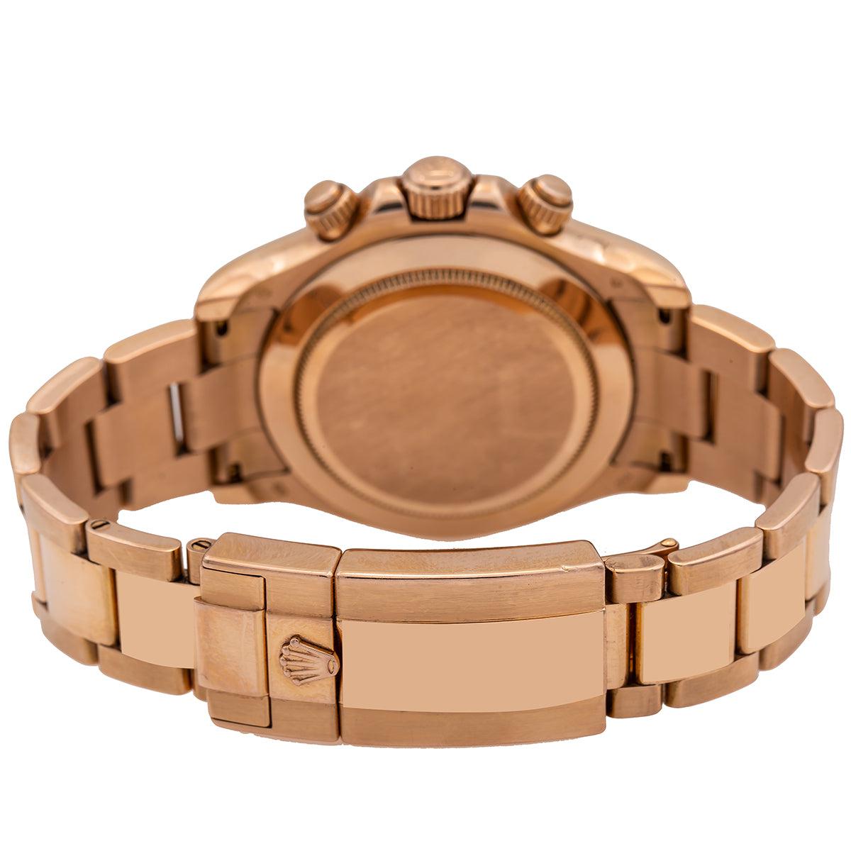 Rolex Daytona 116505 40MM Champagne Chronograph Dial With Rose Gold Oyster Bracelet