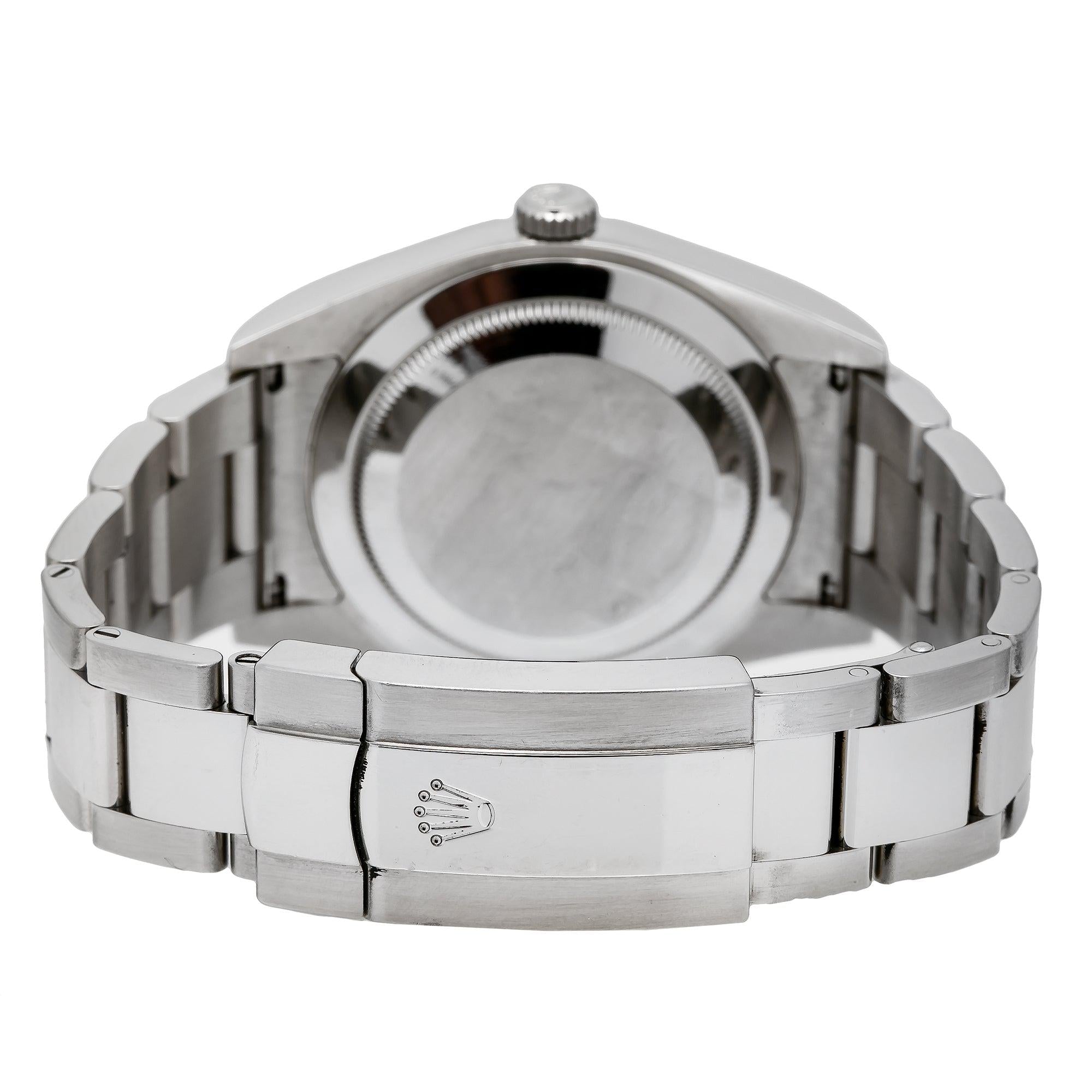 Rolex Oyster Perpetual 114300 39MM Rhodium Dial With Stainless Steel Oyster Bracelet