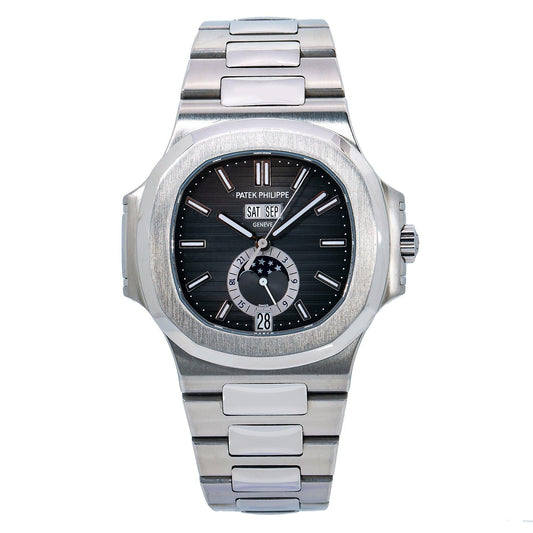 Patek Philippe Nautilus 5726 40MM Black Dial With Stainless Steel Bracelet