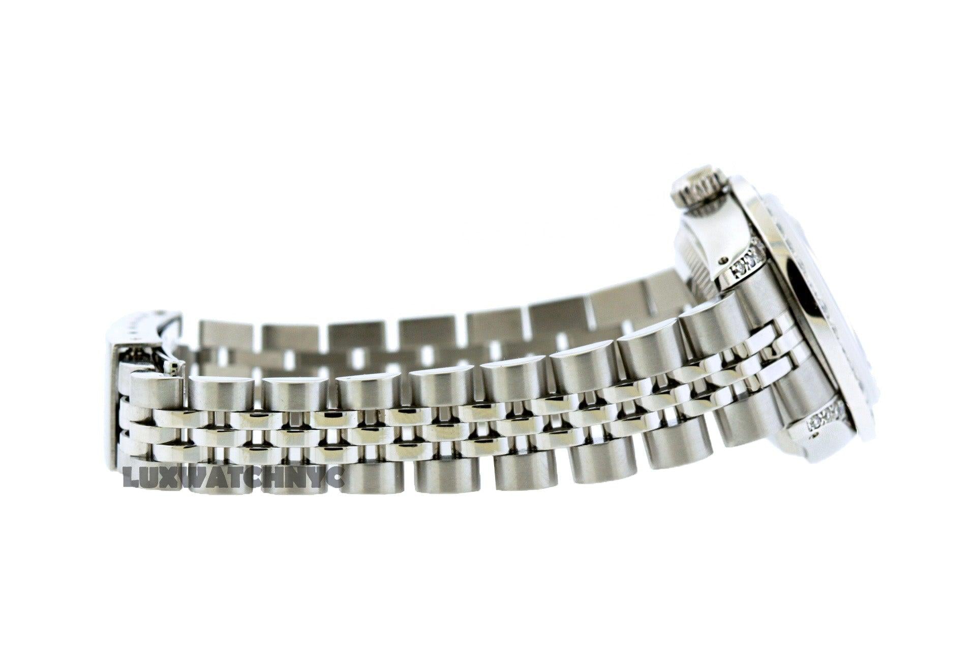 Rolex Datejust 26MM White Diamond Dial With Stainless Steel Jubilee Bracelet