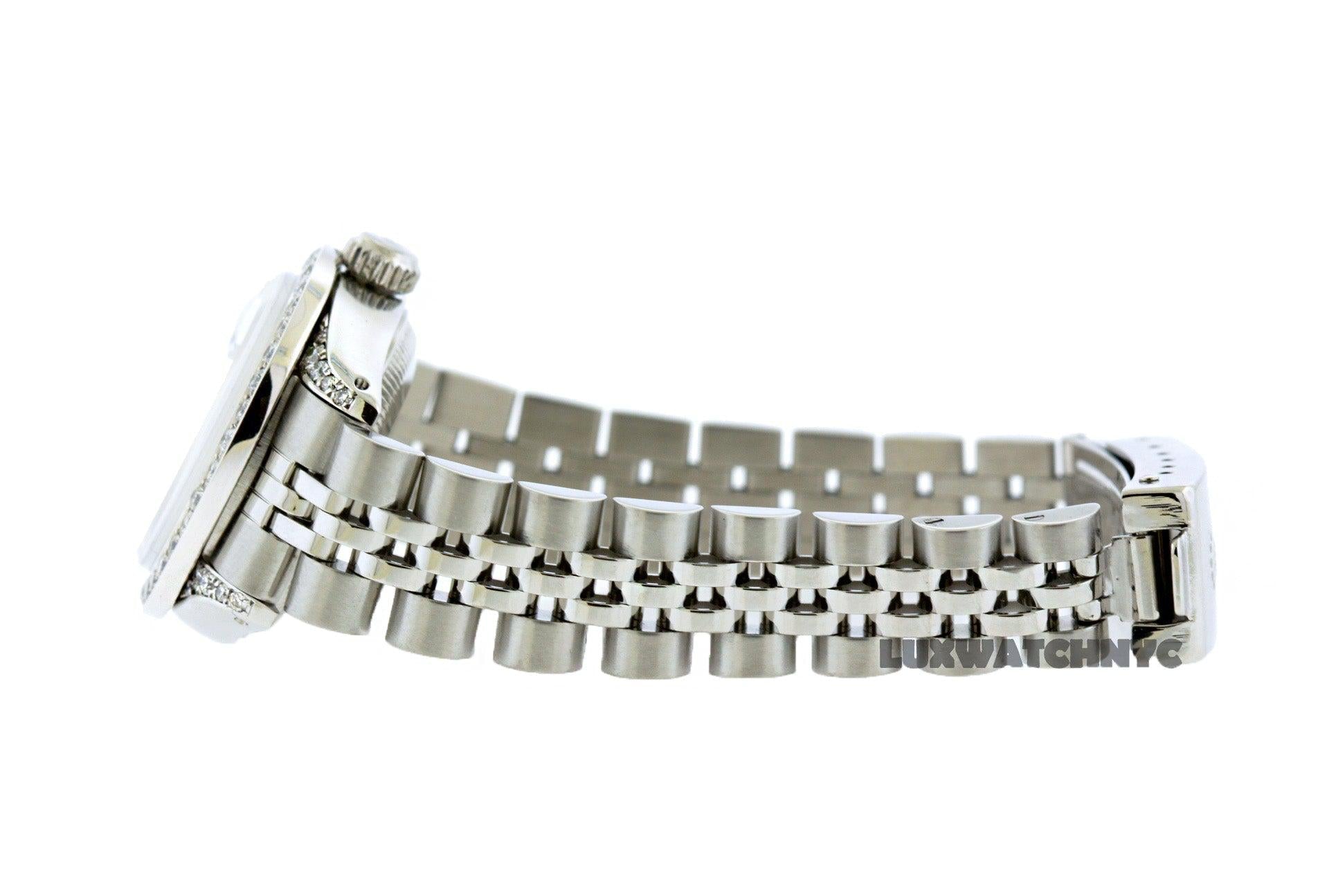 Rolex Datejust 26MM White Diamond Dial With Stainless Steel Jubilee Bracelet