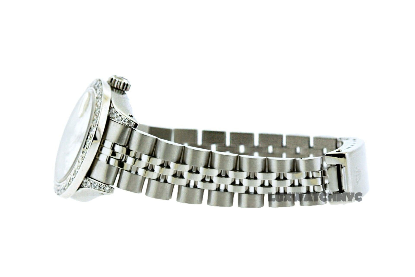 Rolex Datejust 26MM White Diamond Dial With Stainless Steel Jubilee Bracelet