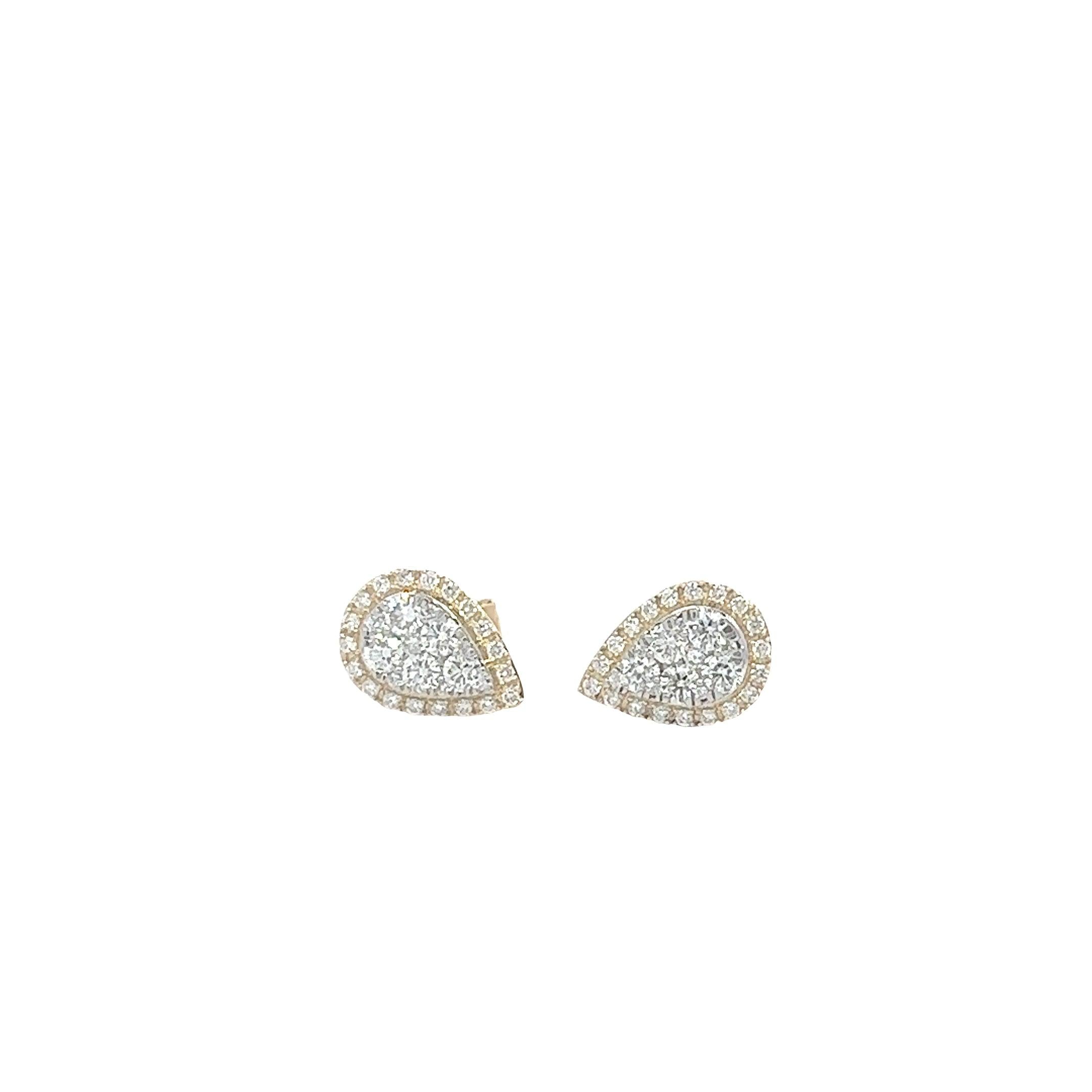 $8,500.00 14KY QTaCTW PEARSHAPE DIAMOND CLUSTER EARRINGSER8455Y $8,500.00 14KY 0.75CTW PEARSHAPE DIAMOND CLUSTER EARRINGS *：山__2024-04-17-16-08-17.jpg