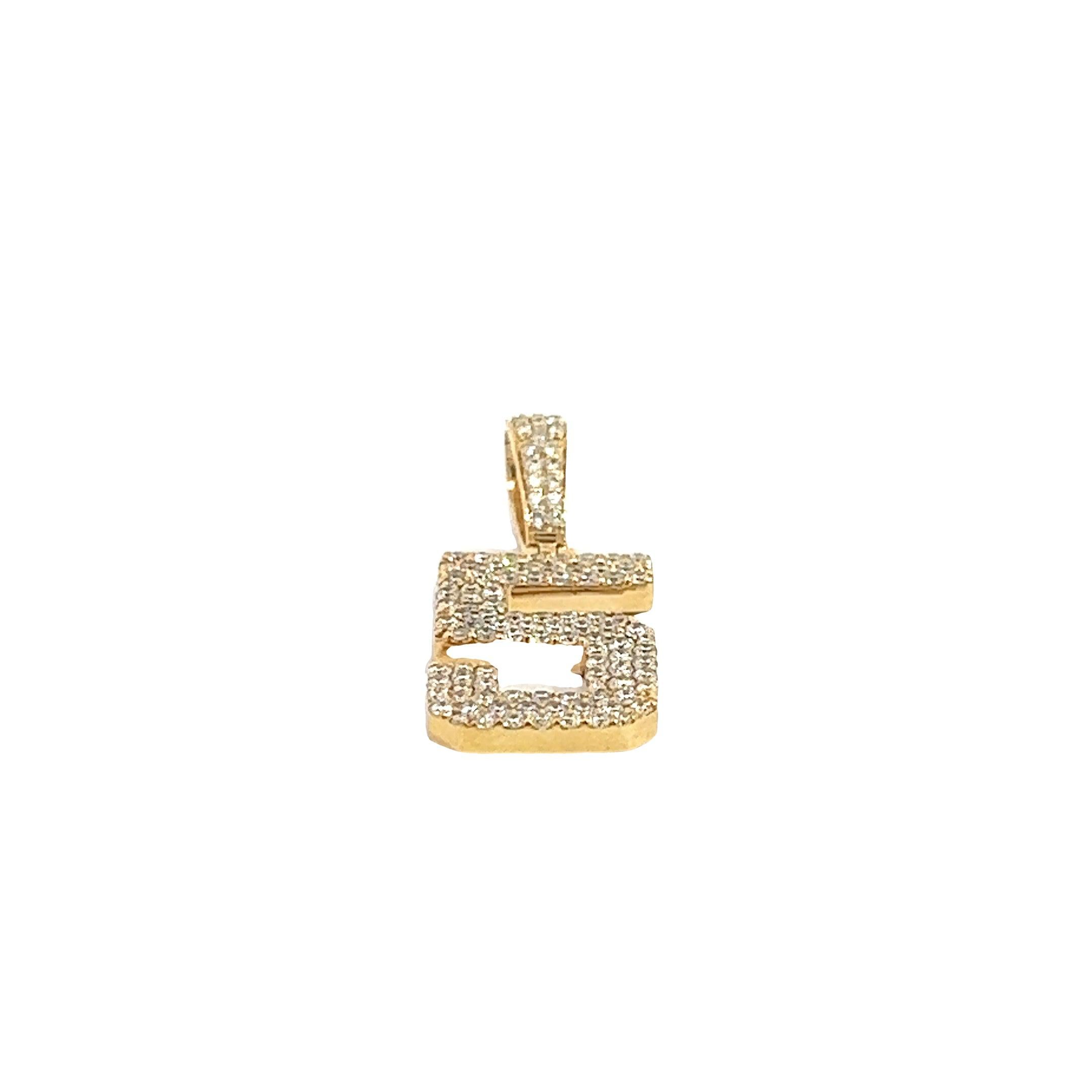 CHR1539AY-5 $7,250.00 14KY 0.90CTW DIAMOND 3.ROW FLAT NUMBER PENDANT . 5__2024-04-10-12-58-15.jpg