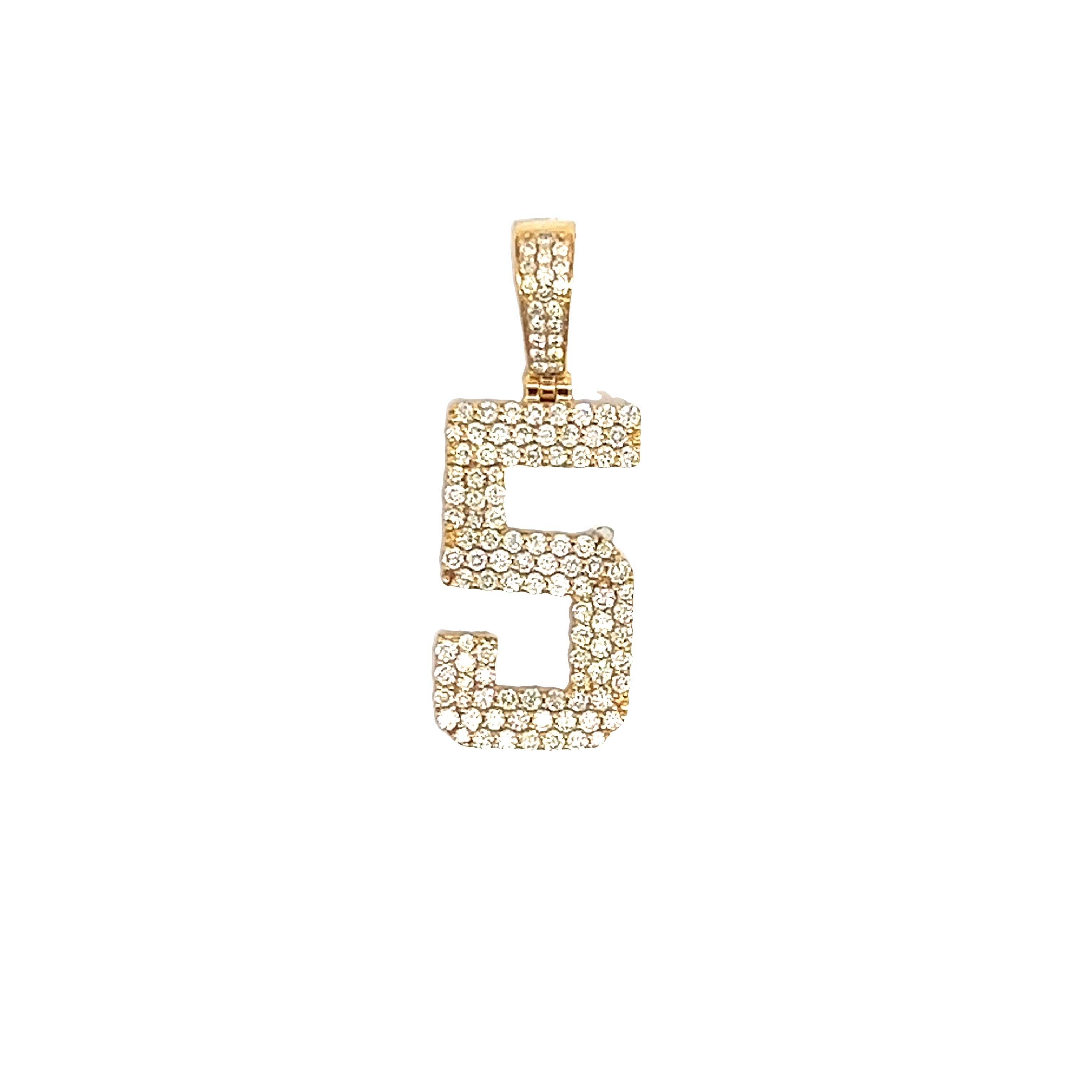 CHR1539AY-5 $7,250.00 14KY 0.90CTW DIAMOND 3.ROW FLAT NUMBER PENDANT . 5__2024-04-10-12-59-26.jpg