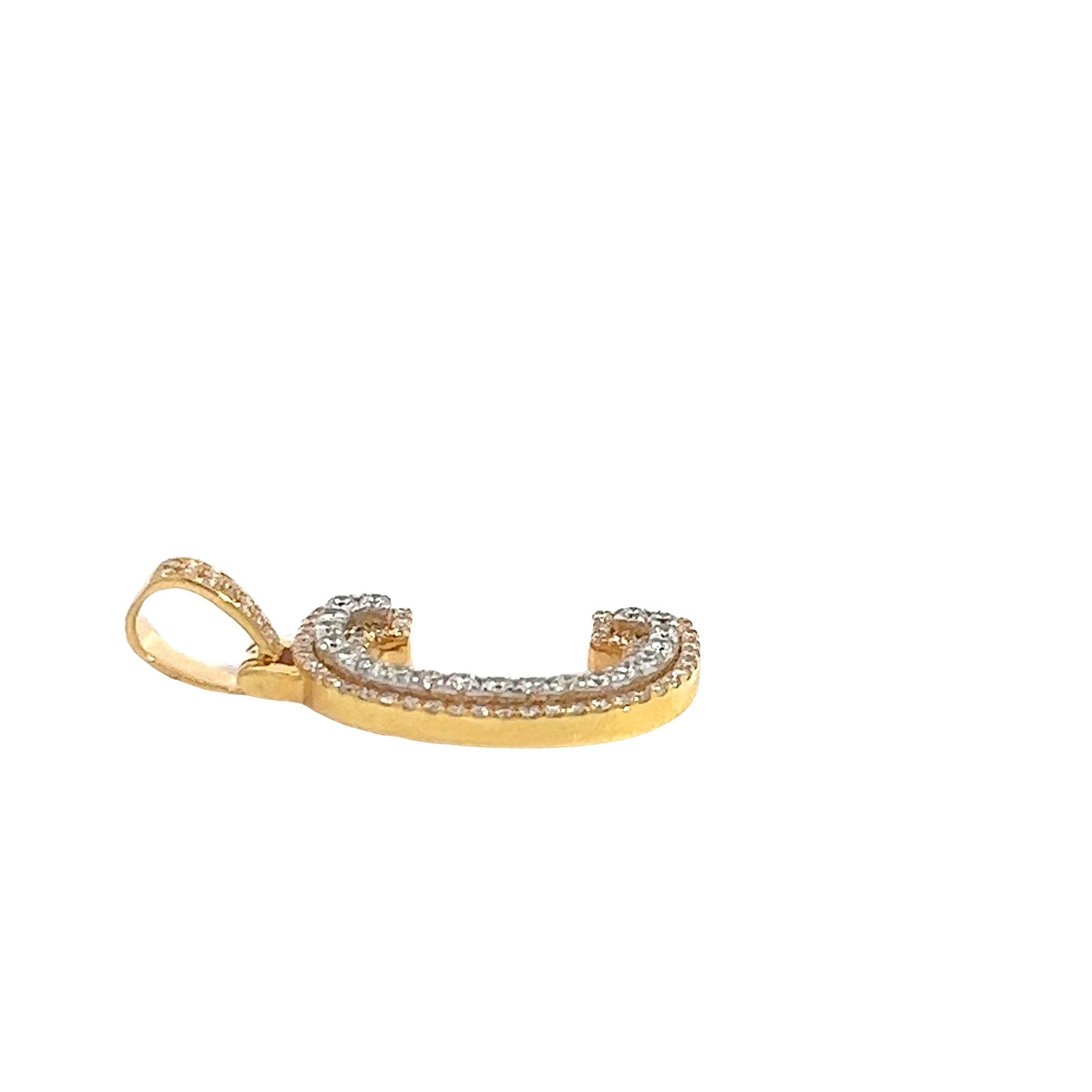CHR1556AY-C $6,500.00 14KY 0.70CTW DIAMOND 3D TWO TONE LETTER PENDANT - C__2024-04-10-13-04-09-1.jpg