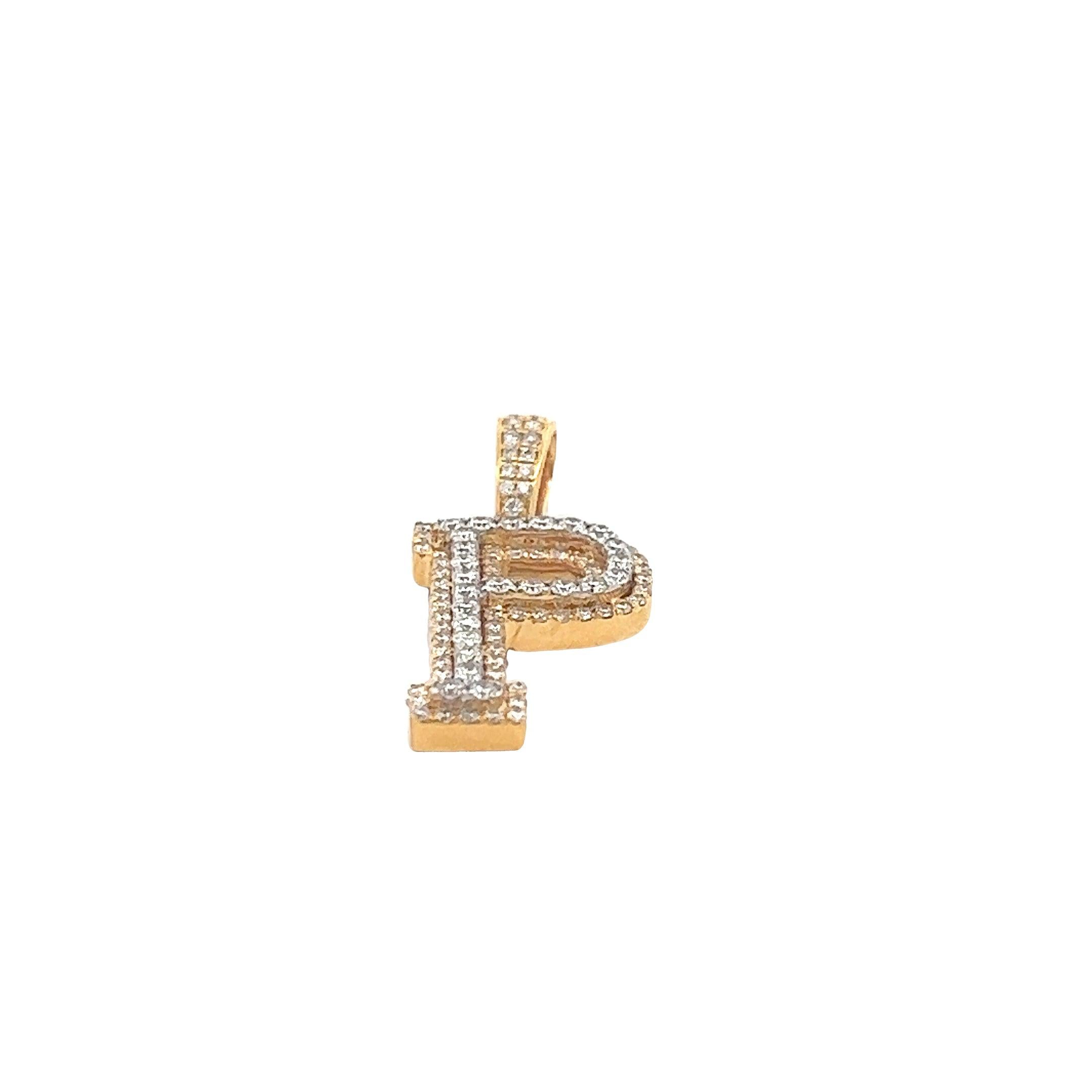CHR1556Y-p $5,750.00 10MY 0.75CTW DIAMOND 3D TWO TONE LETTER P PENDANT при__2024-04-09-16-03-06.jpg