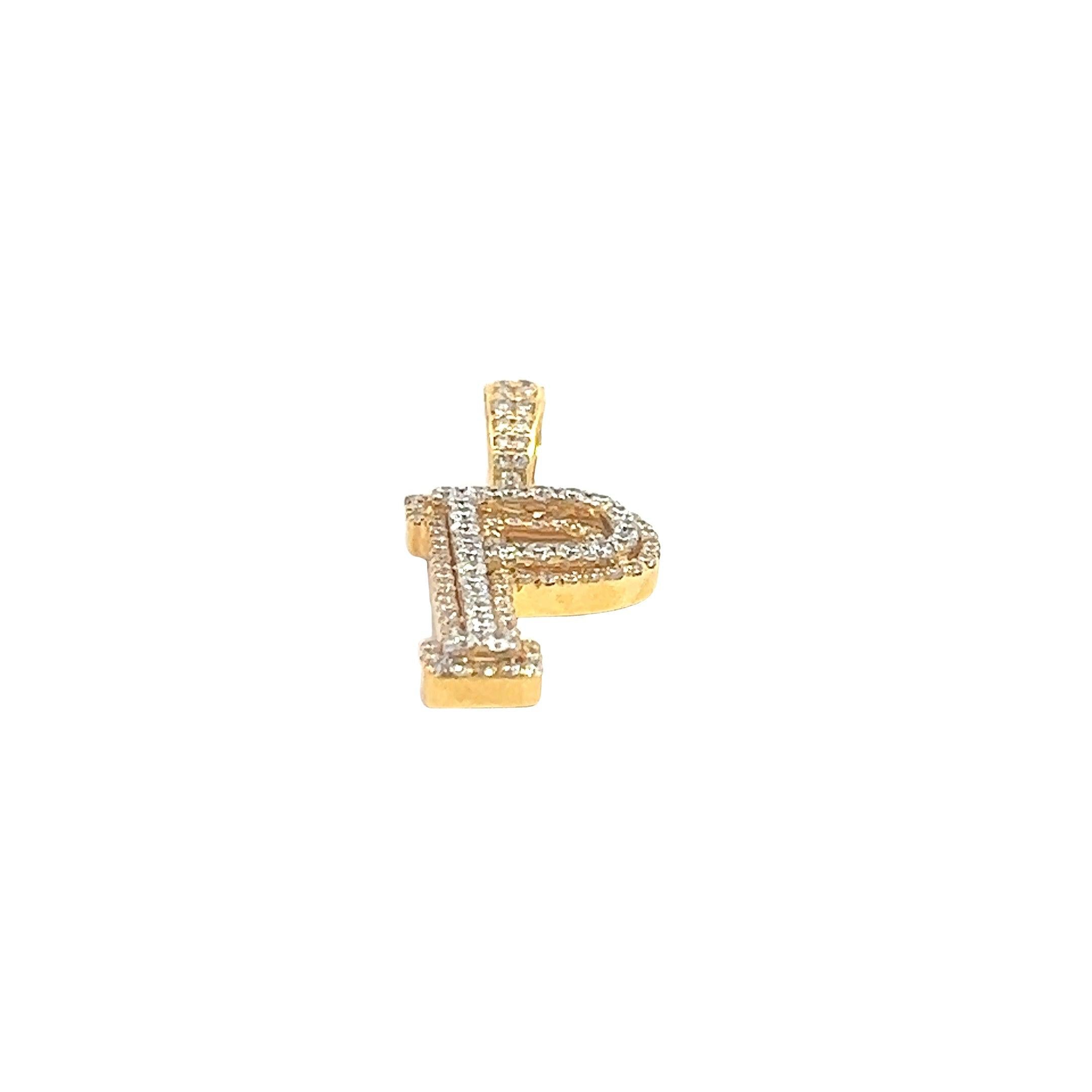 CHR1556Y-p $5,750.00 10MY 0.75CTW DIAMOND 3D TWO TONE LETTER P PENDANT при__2024-04-10-14-45-28.jpg