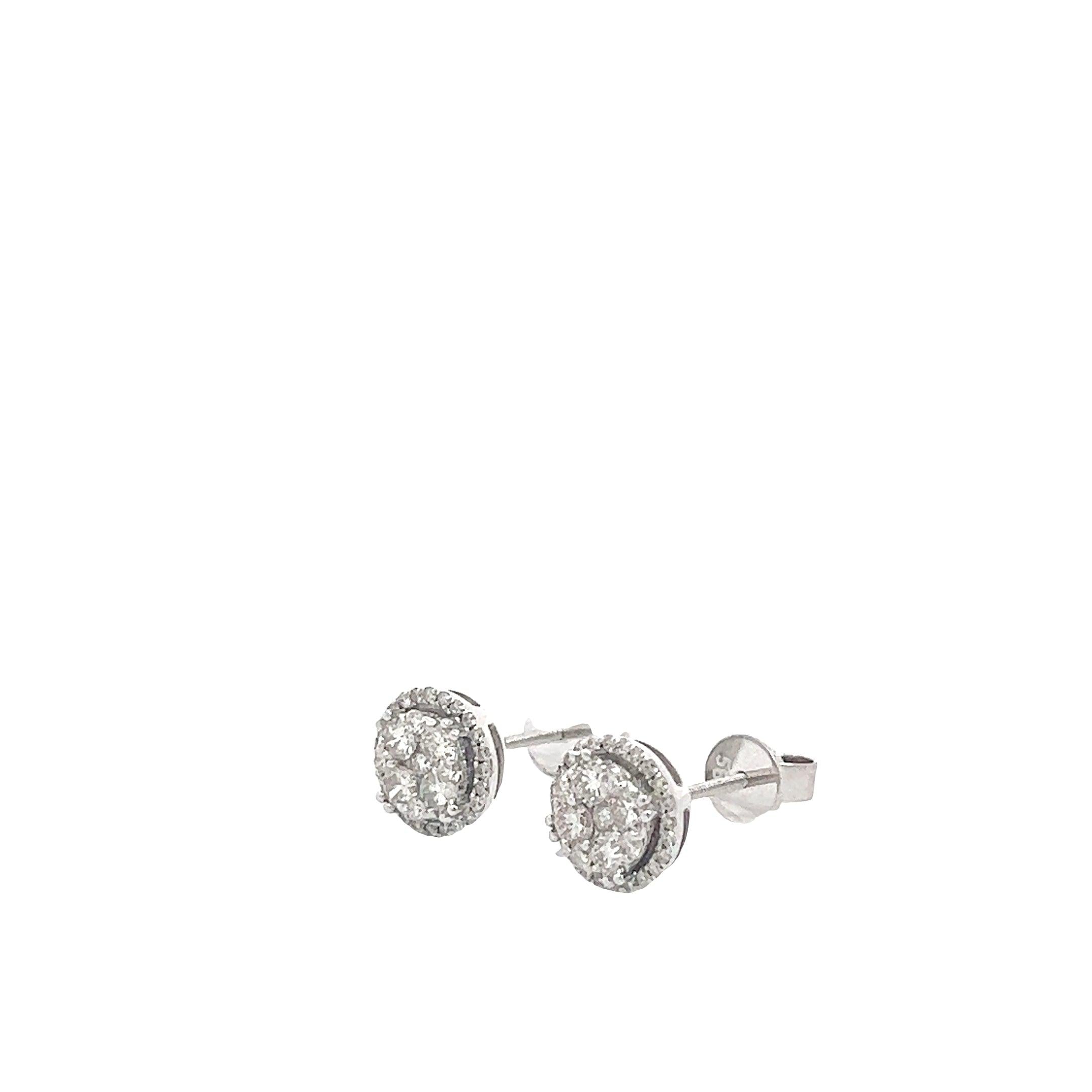CL2035W $7,500.00CL2035W $7,500.00 14KW 1.00CTW DIAMOND ROUND SHAPED CLUSTER EARRING STUDS__2024-04-19-12-21-24-2.jpg