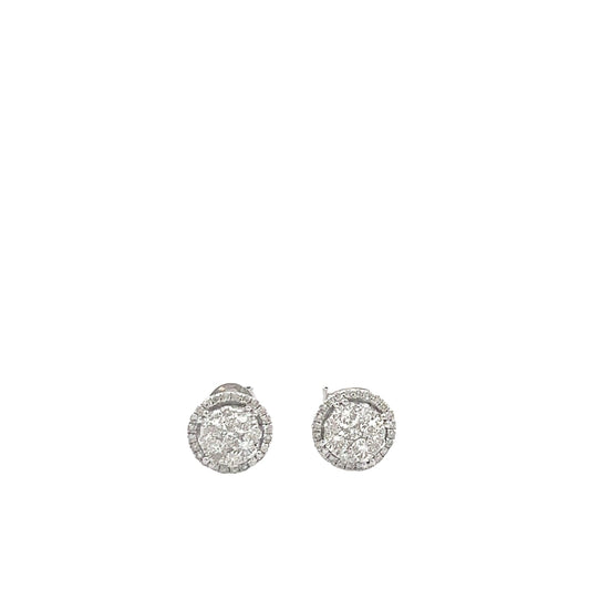 CL2035W $7,500.00CL2035W $7,500.00 14KW 1.00CTW DIAMOND ROUND SHAPED CLUSTER EARRING STUDS__2024-04-19-12-21-24.jpg