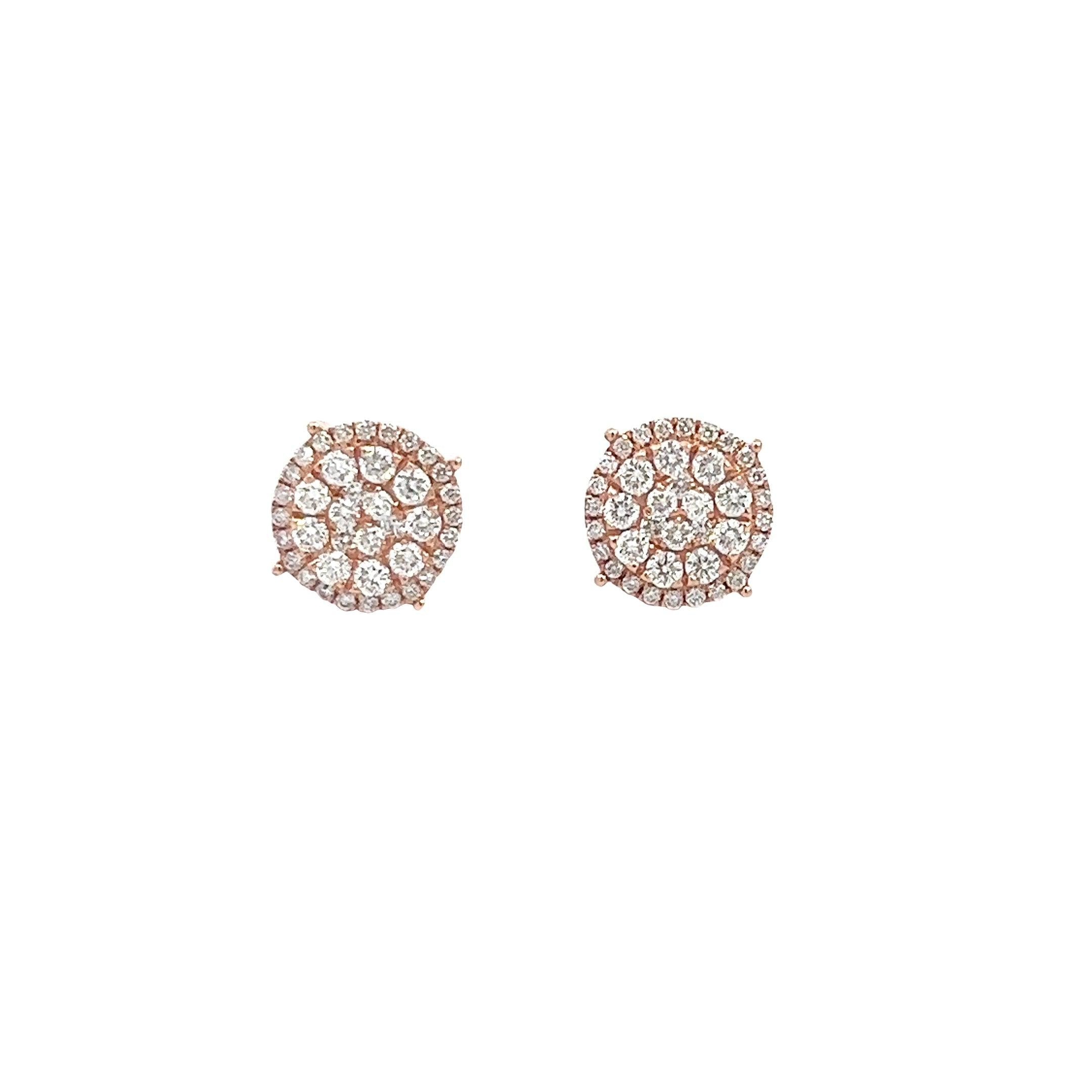 CL2193R S8,990.00 14KR 1.00CTW DIAMOND ROUND CLUSTER EARRINGS WITH HALOCL2193R $8,990.00 14KR 1.00CTW DIAMOND ROUND CLUSTER EARRINGS WITH HALO__2024-04-19-11-54-42.jpg