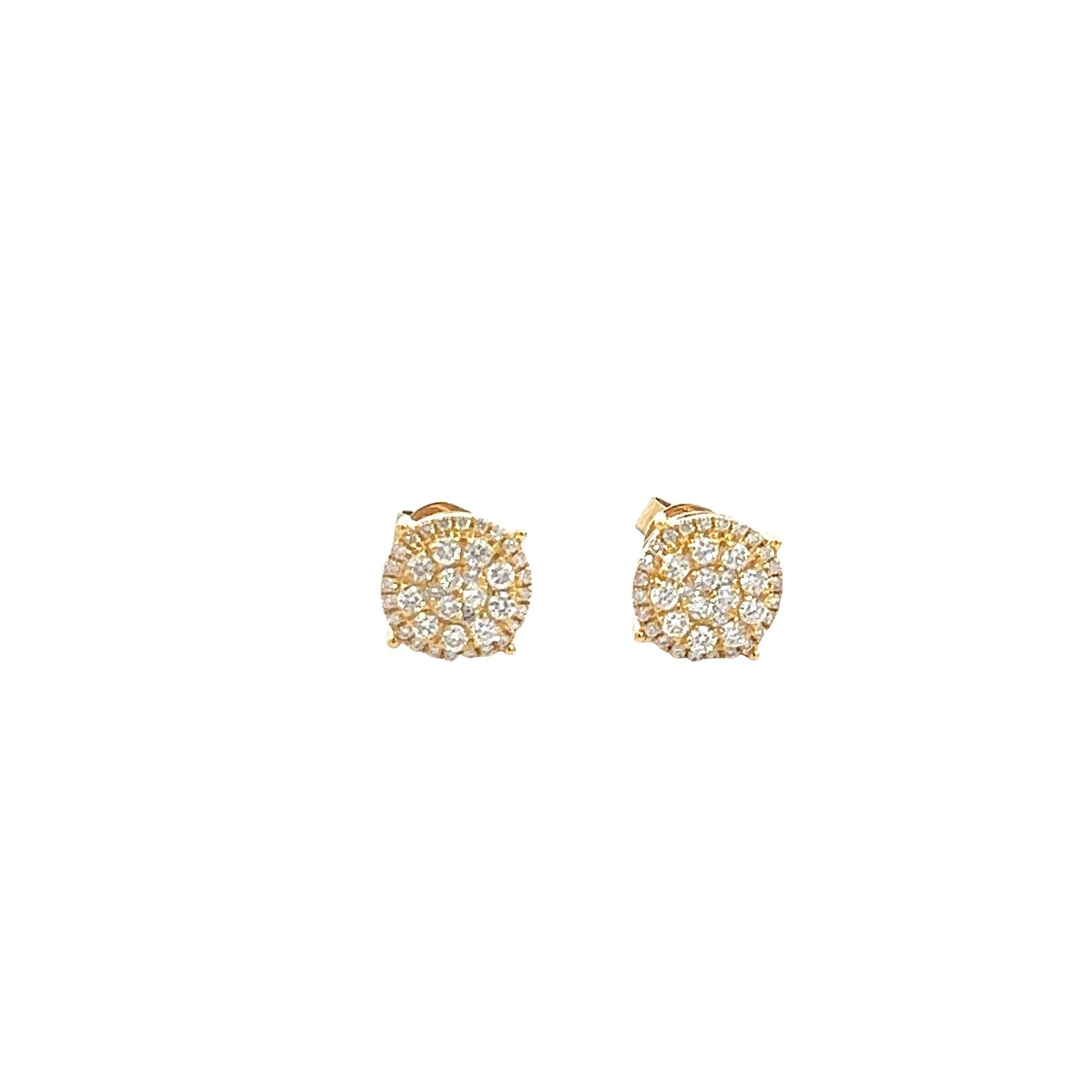 CL2194Y $6,990.00 14KY 0.65CTW DIAMOND ROUND CLUSTER EARRINGS WITH HALO__2024-04-19-12-08-00.jpg