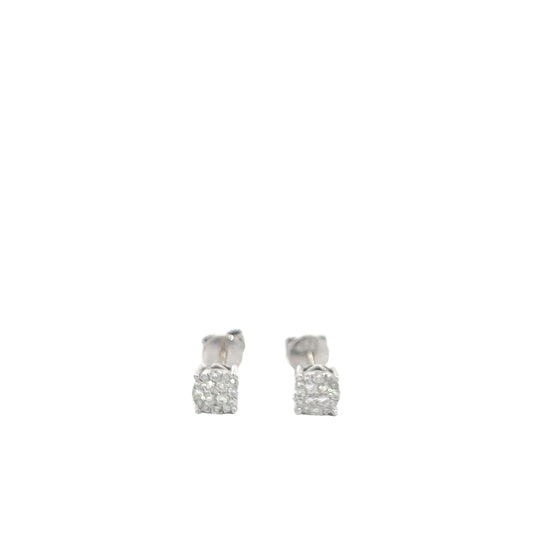 CL2410W $3,750.00 14KW 0.30CTW DIAMOND ROUND CLUSTER 4-PRONG EARRING STUDS Gi i__2024-04-19-10-41-38.jpg