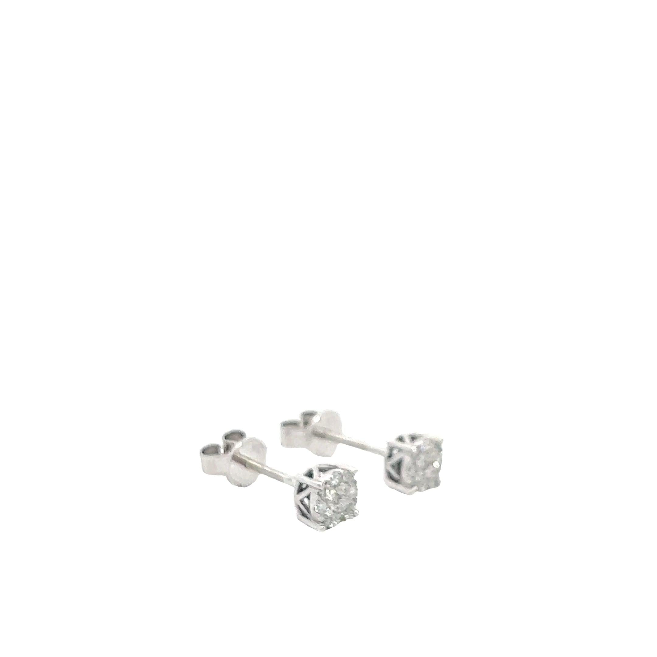 CL2410W $3,750.00 14KW 0.30CTW DIAMOND ROUND CLUSTER 4-PRONG EARRING STUDS Gi i__2024-04-19-10-41-39.jpg
