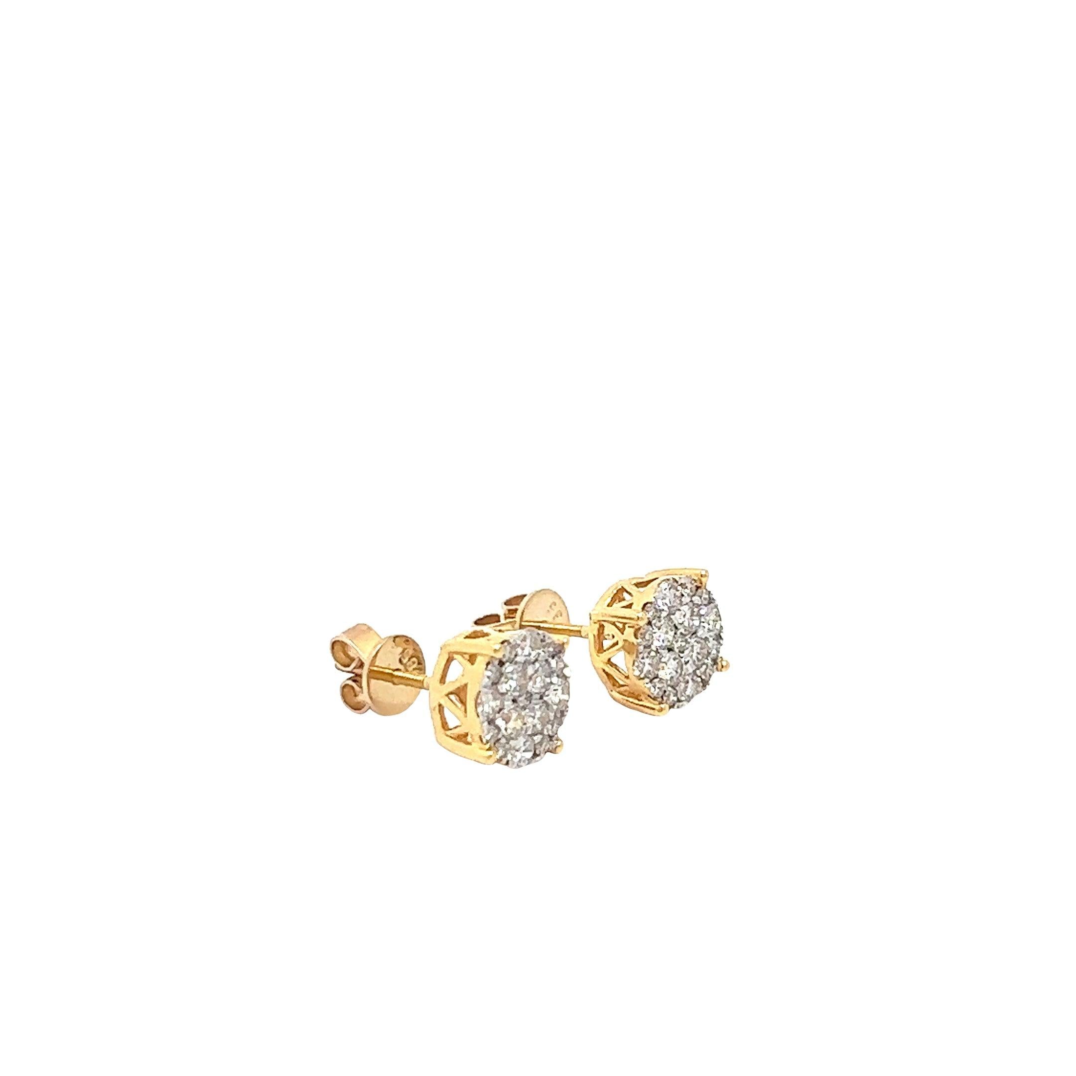 CL2413Y $7,990.00 14KY 1.05CTW DIAMOND ROUND CLUSTER 4-PRONG EARRING STUDSCL2413Y $7,990.00 bIKMONS COUND CLUSTER 4-PRONG EARRING STUDS__2024-04-19-10-31-36-1.jpg