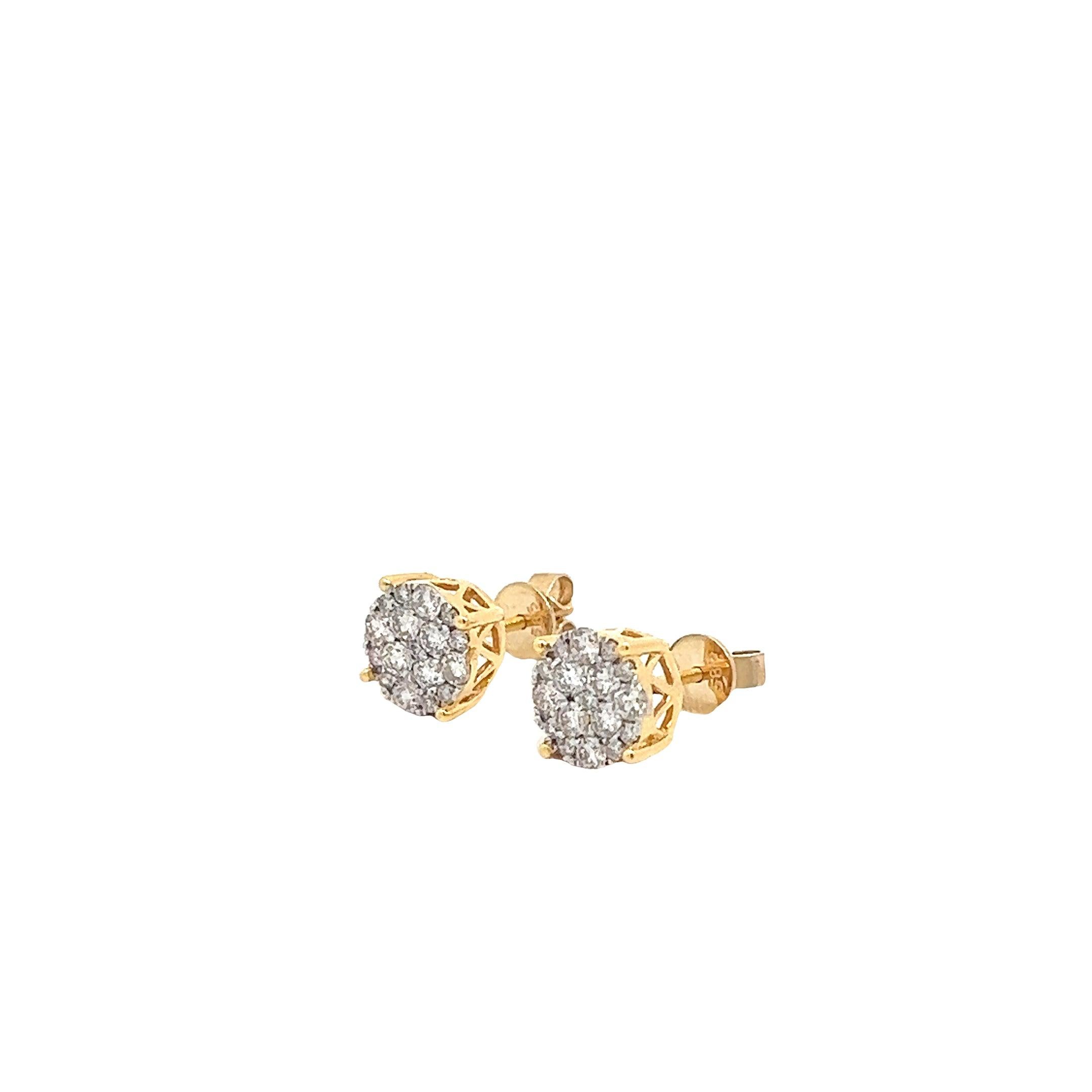 CL2413Y $7,990.00 14KY 1.05CTW DIAMOND ROUND CLUSTER 4-PRONG EARRING STUDSCL2413Y $7,990.00 bIKMONS COUND CLUSTER 4-PRONG EARRING STUDS__2024-04-19-10-31-36-2.jpg