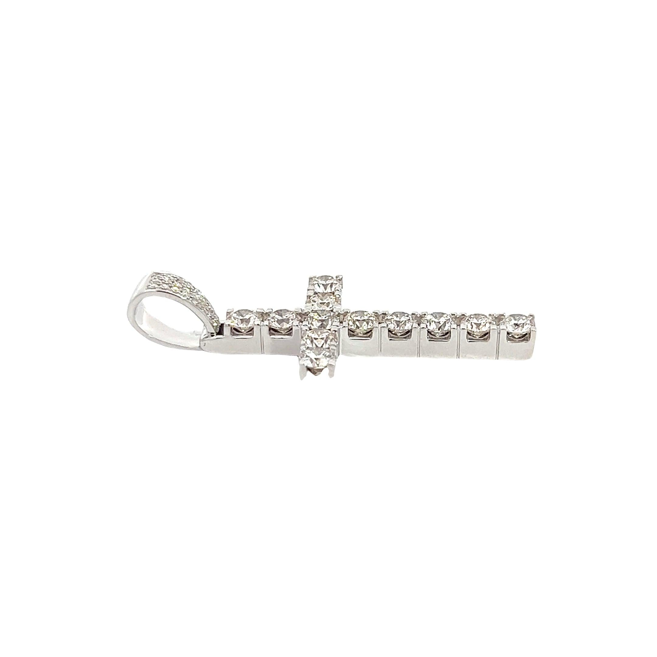 CR0501W $62.990.00 14KW 4.05CTW DIAMOND 4-PRONG SQUARE SETTING CROSS PENDANT__2024-04-11-11-02-17-1.jpg
