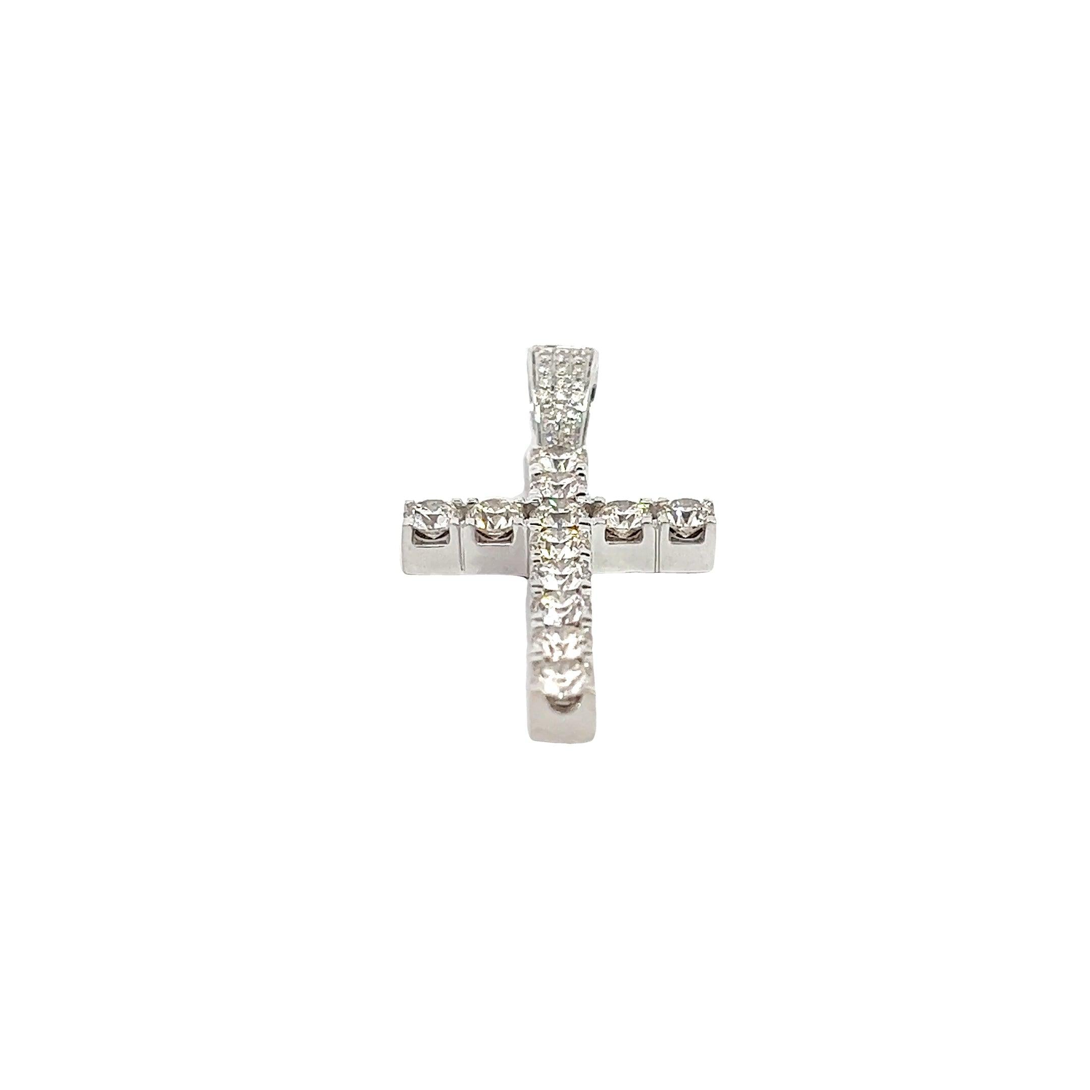 CR0501W $62.990.00 14KW 4.05CTW DIAMOND 4-PRONG SQUARE SETTING CROSS PENDANT__2024-04-11-11-02-17.jpg