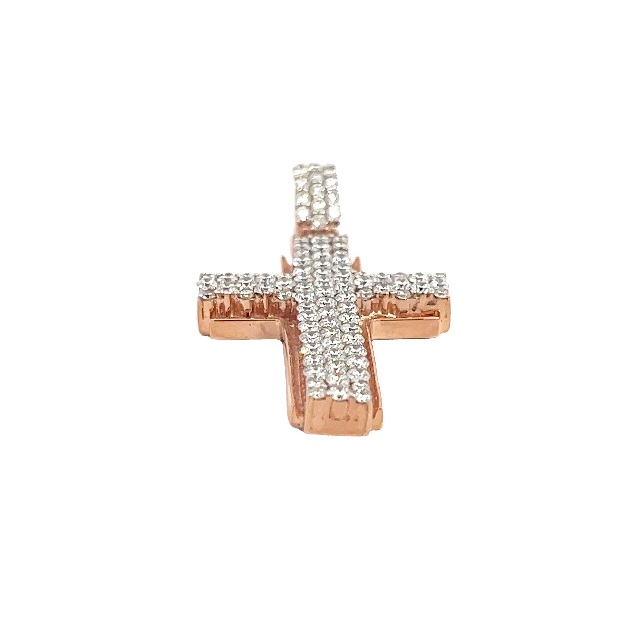 CRO564AR $16,990.00 14KR 3.00CTW DIAMOND 3-D RAISED CROSS ON GOLD BACKGROUND__2024-04-10-10-38-44.jpg