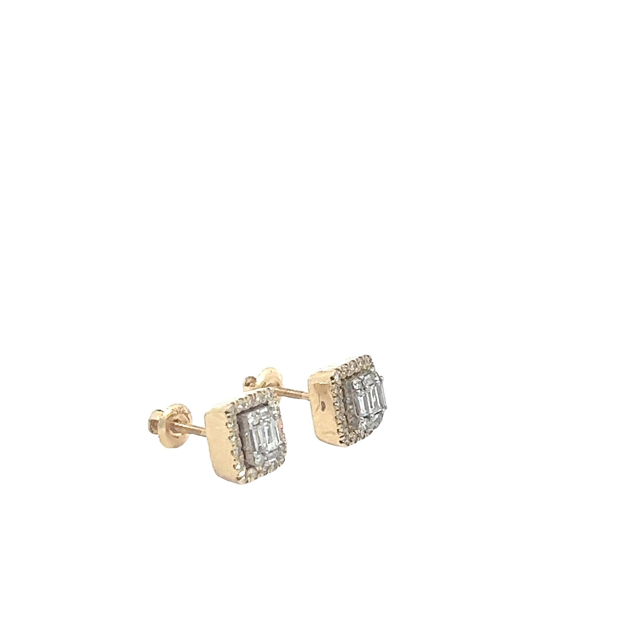 ER3750YW $4,990.00 14KY+Y 0.60CTW BAGUETTE DIAMOND EARRING STUDS WITH SQUARE HALO 'AG:aDER3750YW $4,990.00 14KY+Y 0.60CTW BAGUETTE DIAMOND EARRING STUDS WITH SQUARE HALO ACaD__2024-04-18-17-59-48-1.jpg