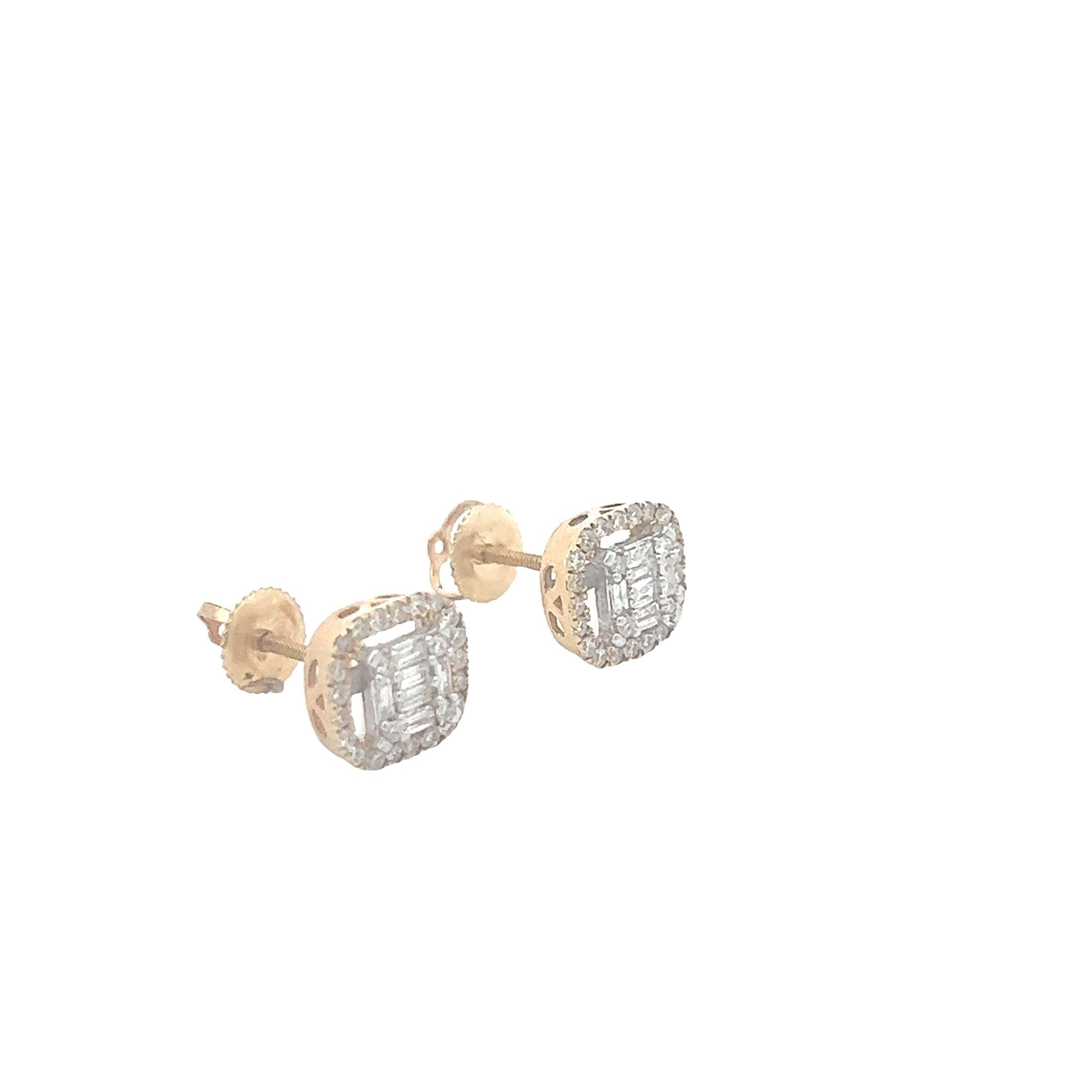 ER3873Y $5,250.00 14KY 0.65CT BAGUETTE CLUSTER DIAMOND STUD EARRINGS WROUND DIA DORDER.__2024-04-18-15-37-06-1.jpg