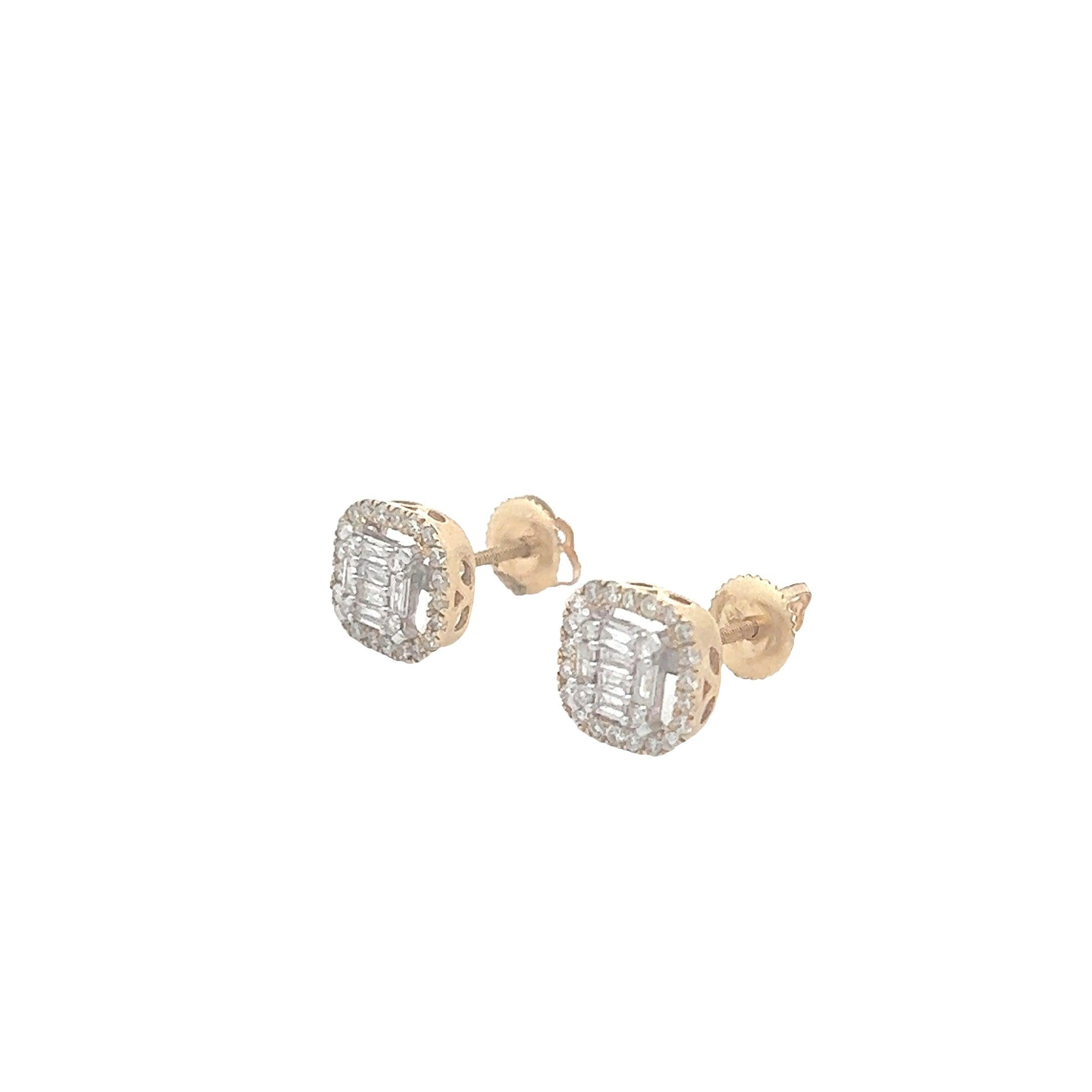 ER3873Y $5,250.00 14KY 0.65CT BAGUETTE CLUSTER DIAMOND STUD EARRINGS WROUND DIA DORDER.__2024-04-18-15-37-06-2.jpg