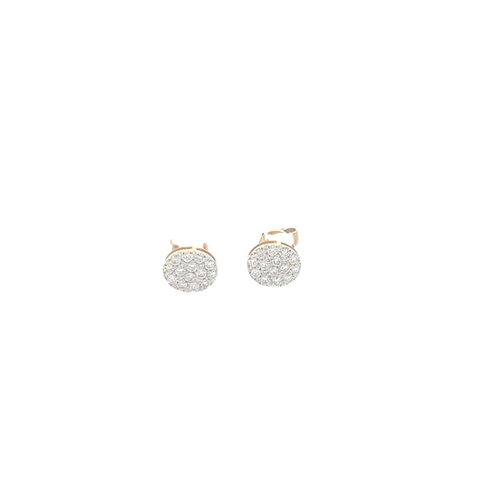 ER8439Y $4,750.00 14KY 0.50CTW DIAMOND OVAL CLUSTER EARRING STAD%,__2024-04-18-14-15-06.jpg