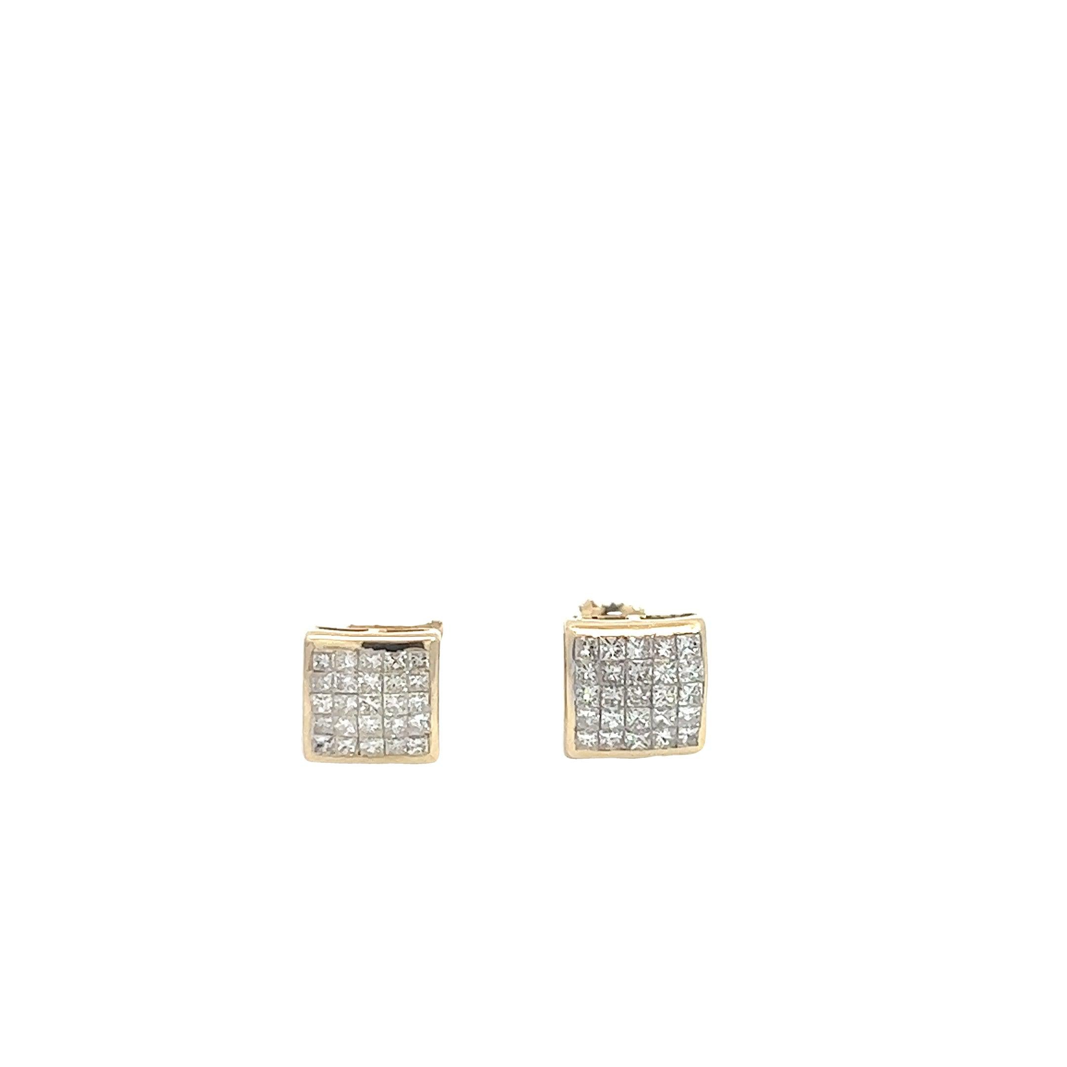 ER8739Y $5,750.00 14KY 0.75CTW SQUARE DOME EARRINGS - PRINCESS CUT__2024-04-11-11-55-23.jpg