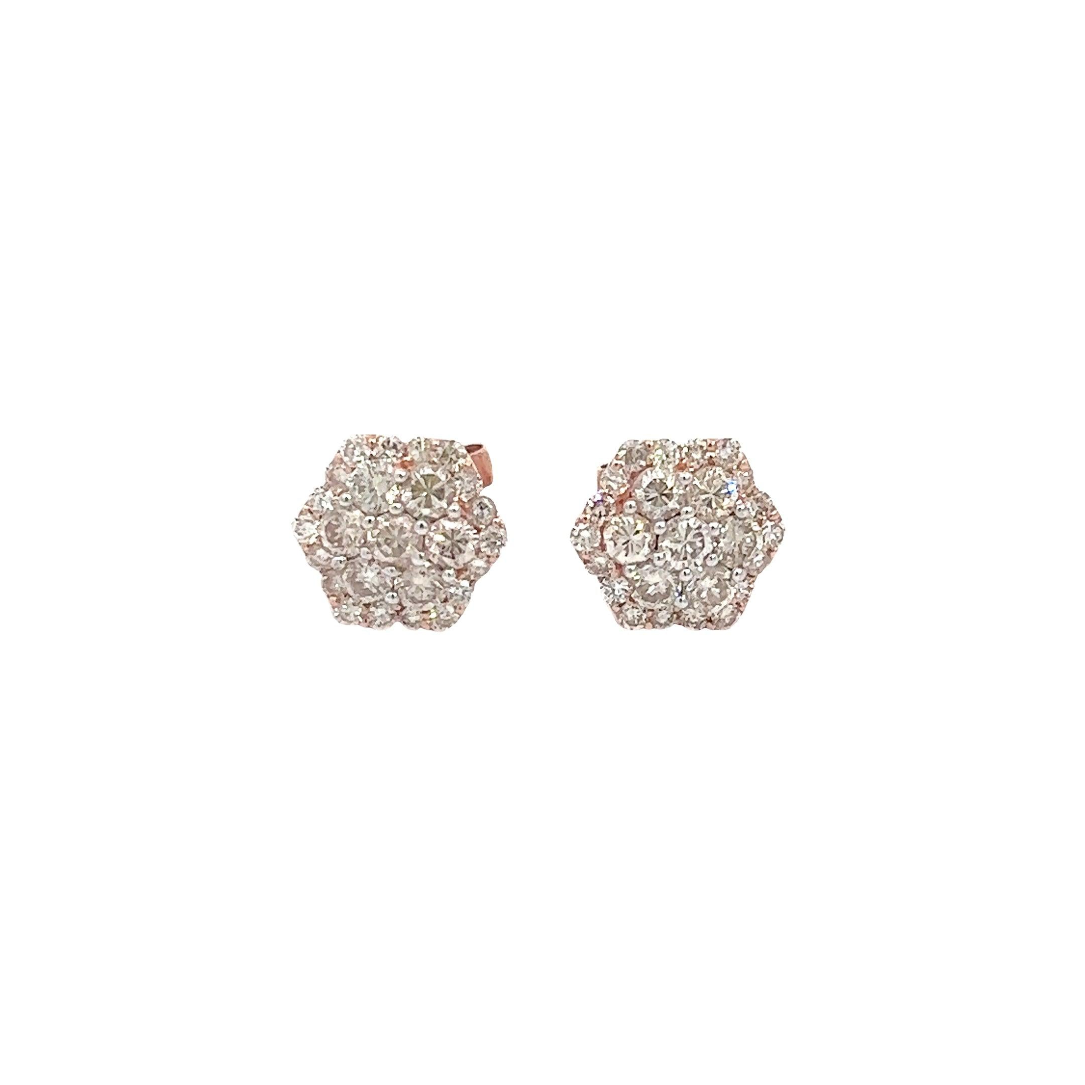 FL4164R $13,990.00 14KR 2.00CTW DIAMOND FLOWER EARRINGS WITH SINGLE ROW BORDER__2024-04-19-11-58-59.jpg