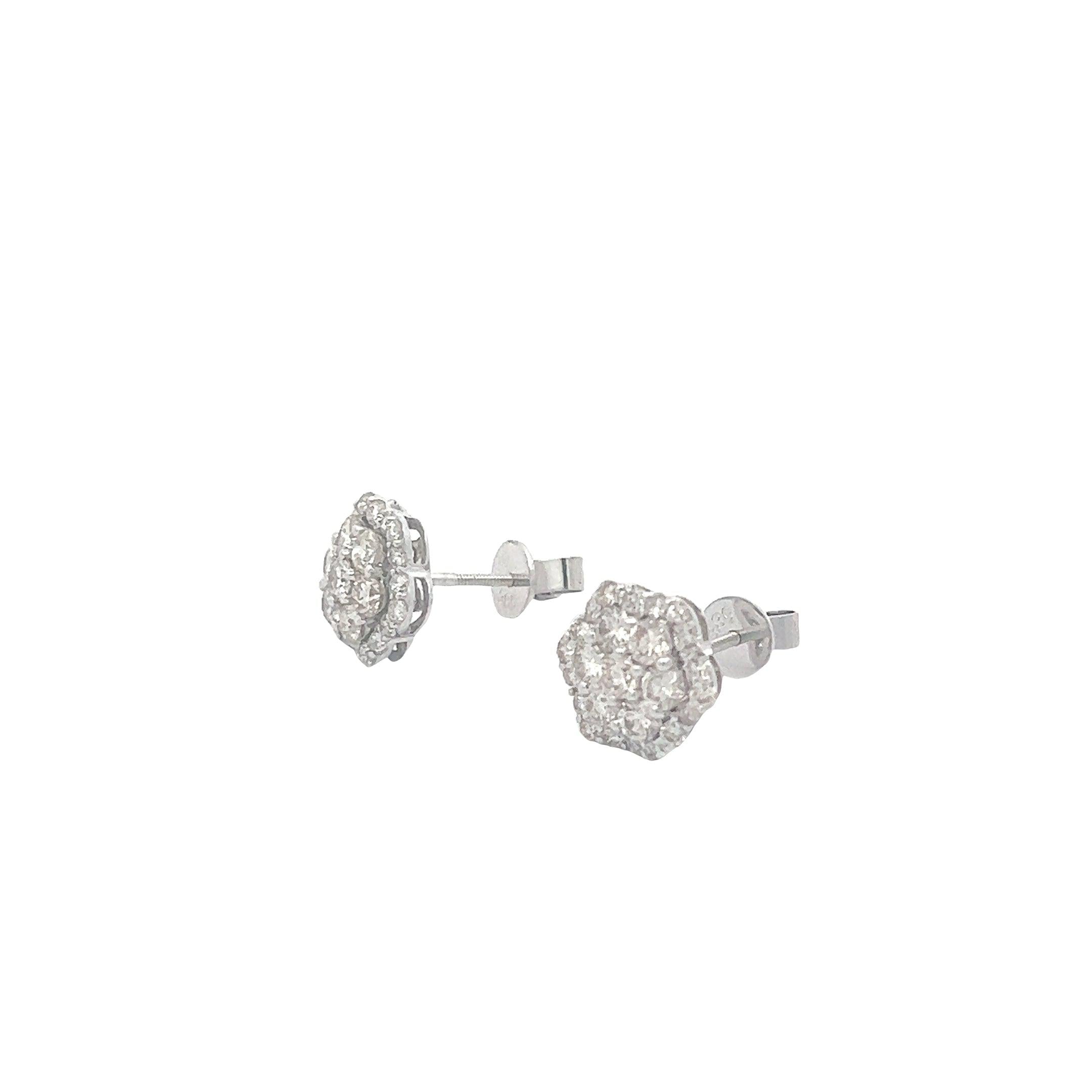 FL4164W $12,990.00 144W 2.00CTW DIAMOND FLOWER EARRINGS WITH SINGLE ROW BORDER__2024-04-18-15-44-07-2.jpg