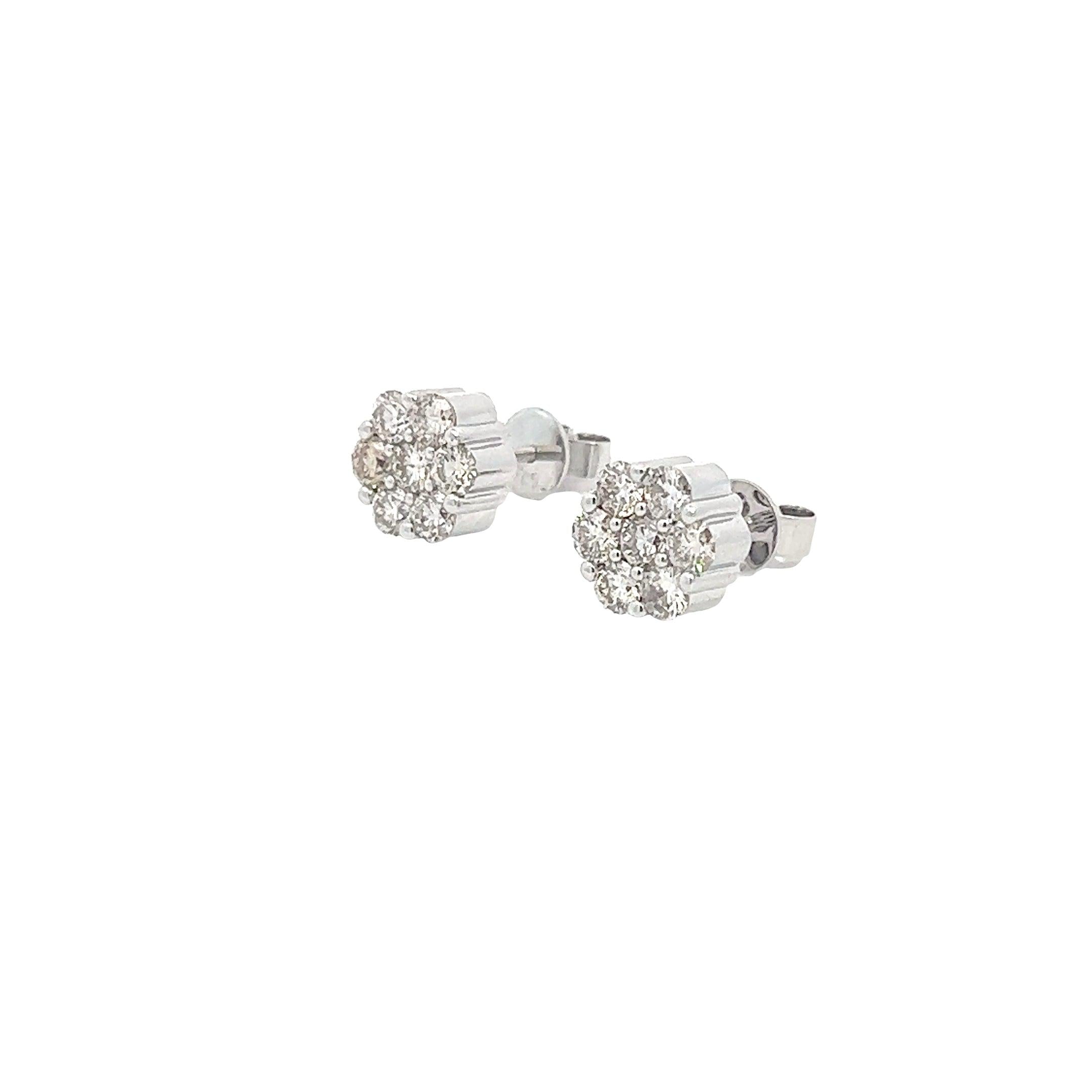 FL4171W $11,990.00FL4171W $11,990.00 14KW 1. 60CTW DIAMOND 7-STONE FLOWER EARRINGS__2024-04-19-12-05-59-2.jpg