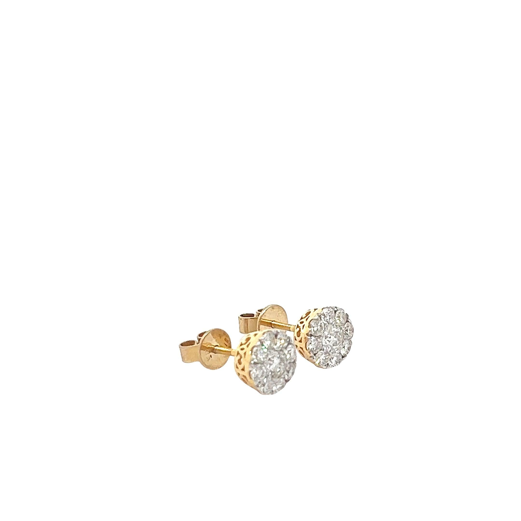 FR2175Y $8.990.00 SOKY LASCTE FLUER DIAMOI ROJOFR2175Y $8,990.00 14KY 1.15CTW FLUER DIAMOND ROUND EARRING STUDS__2024-04-19-12-01-59-1.jpg