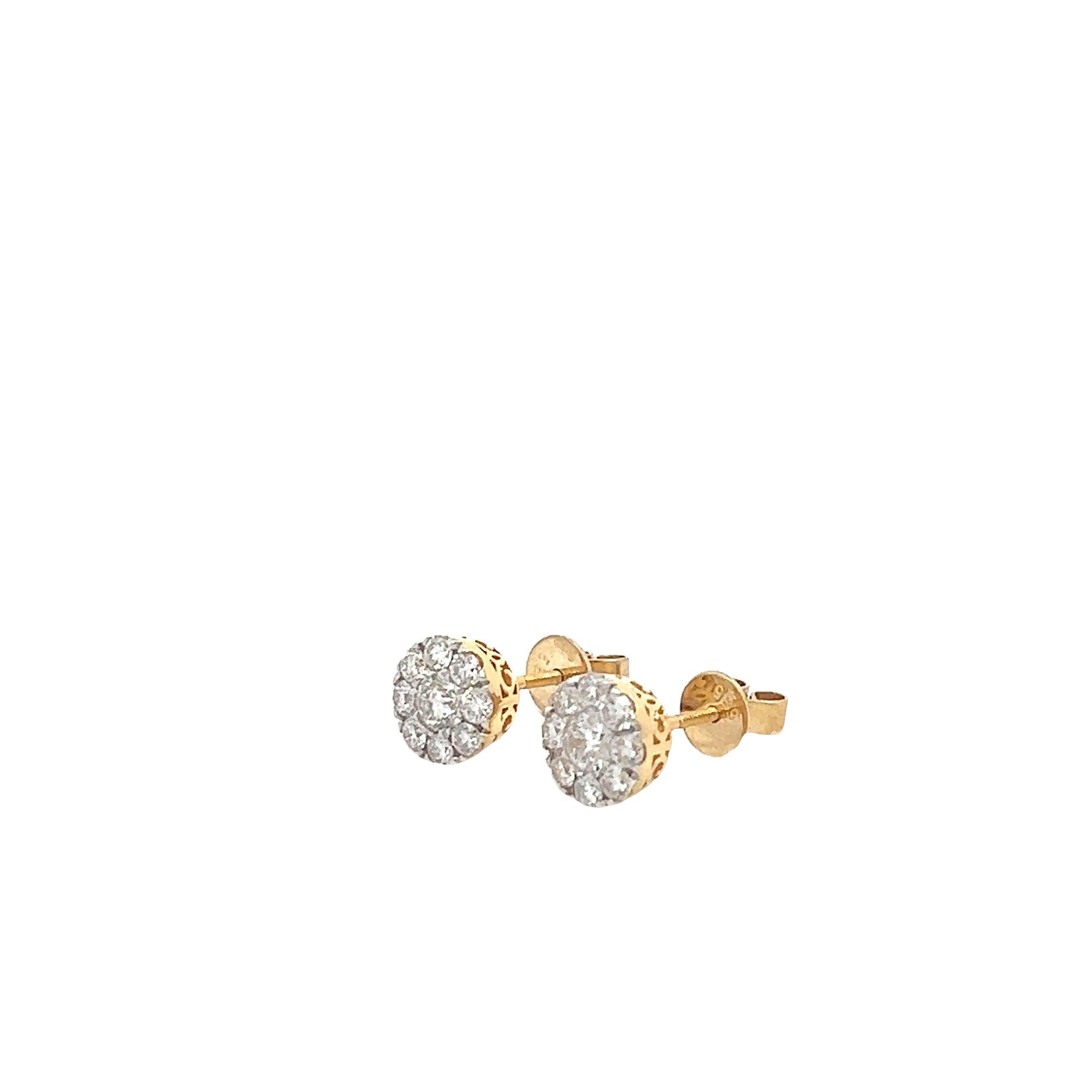 FR2175Y $8.990.00 SOKY LASCTE FLUER DIAMOI ROJOFR2175Y $8,990.00 14KY 1.15CTW FLUER DIAMOND ROUND EARRING STUDS__2024-04-19-12-01-59-2.jpg