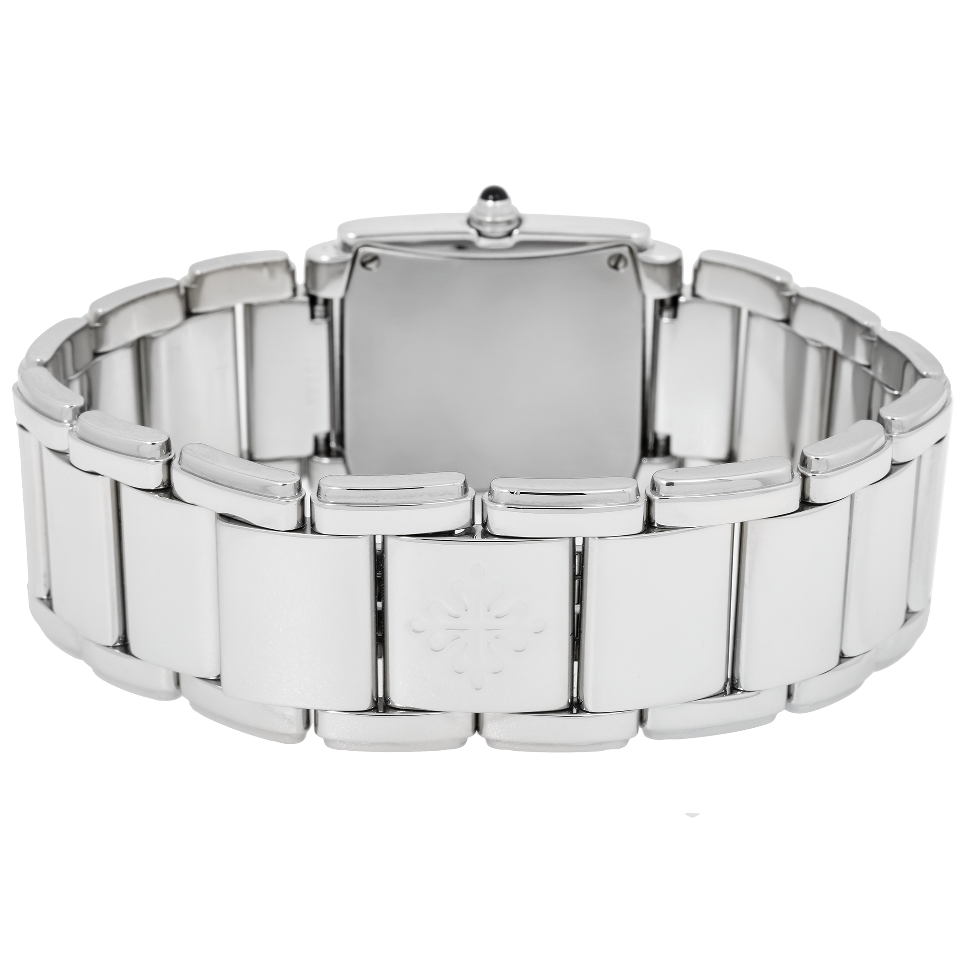 PATEK PHILIPPE TWENTY~4 LADIES STAINLESS STEEL GREY DIAL 4910/10A-010.