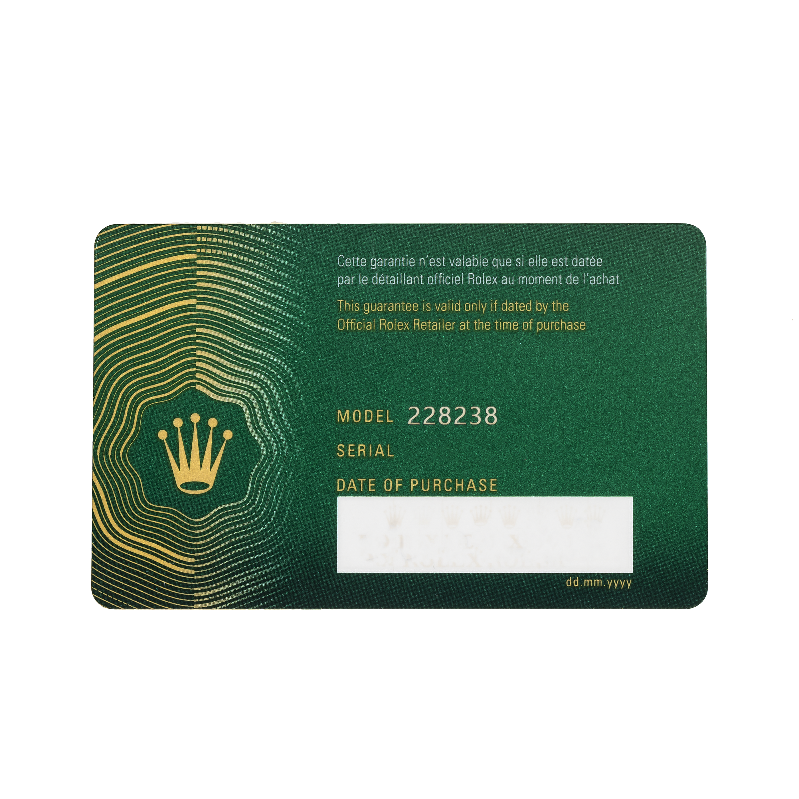 Rolex Day-Date 228238 40MM Green Roman Dial And Fluted Bezel With Yellow Gold Presidential Bracelet