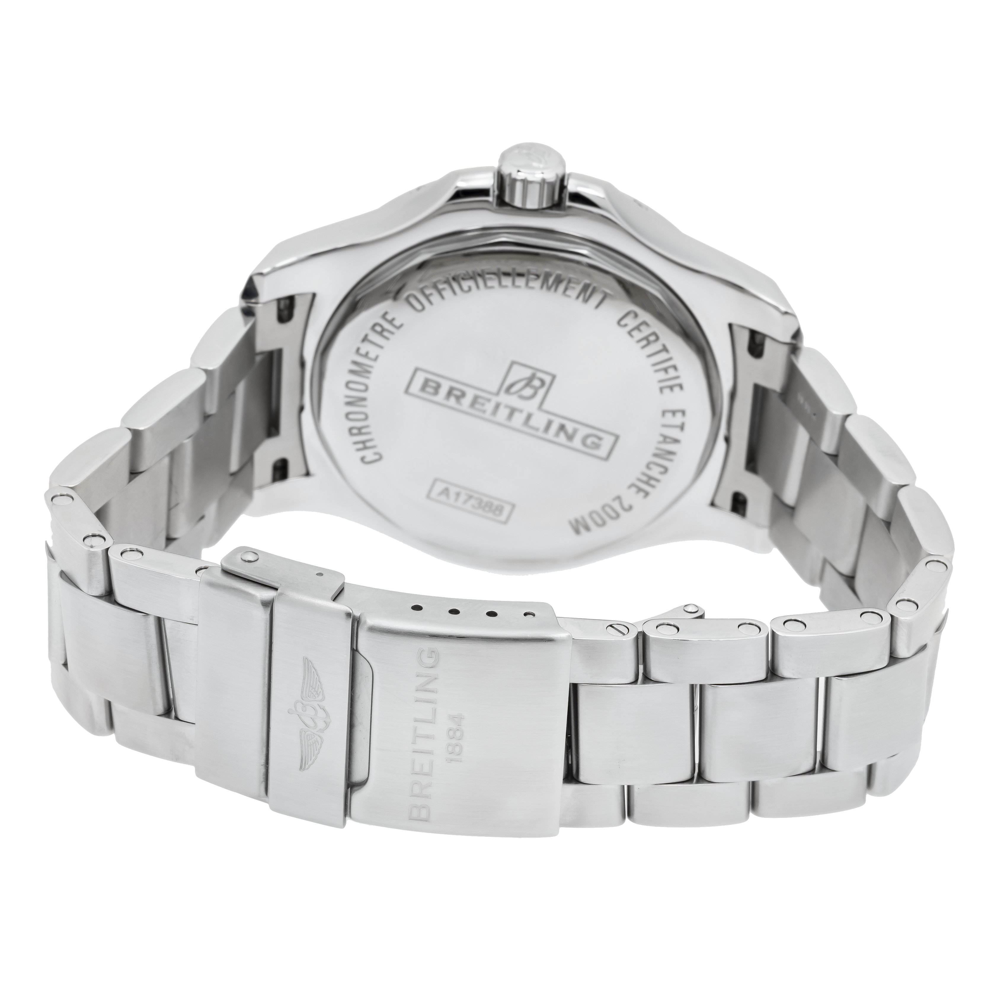 Breitling Chronomat Colt 44MM A17388101B1A1 Stainless Steel Bezel and Bracelet