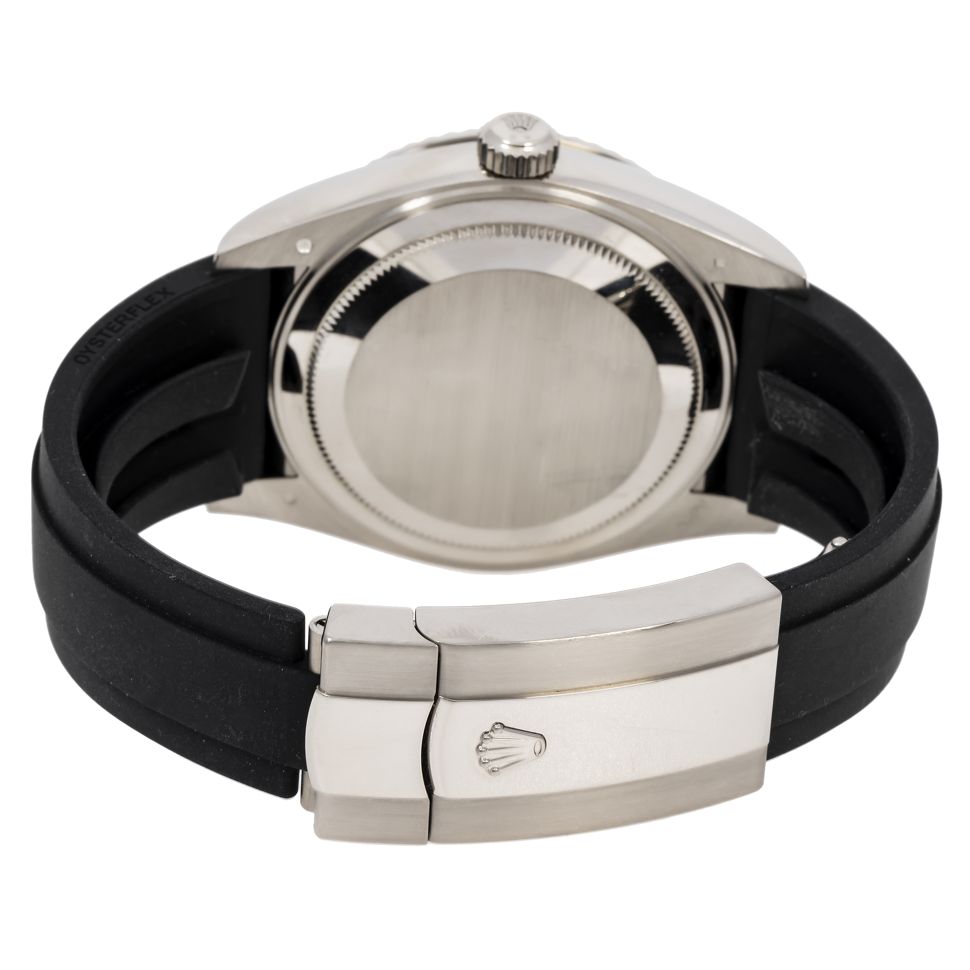 Rolex Sky-Dweller 336235 White Gold Bezel With Black Index Dial And Oysterflex Strap