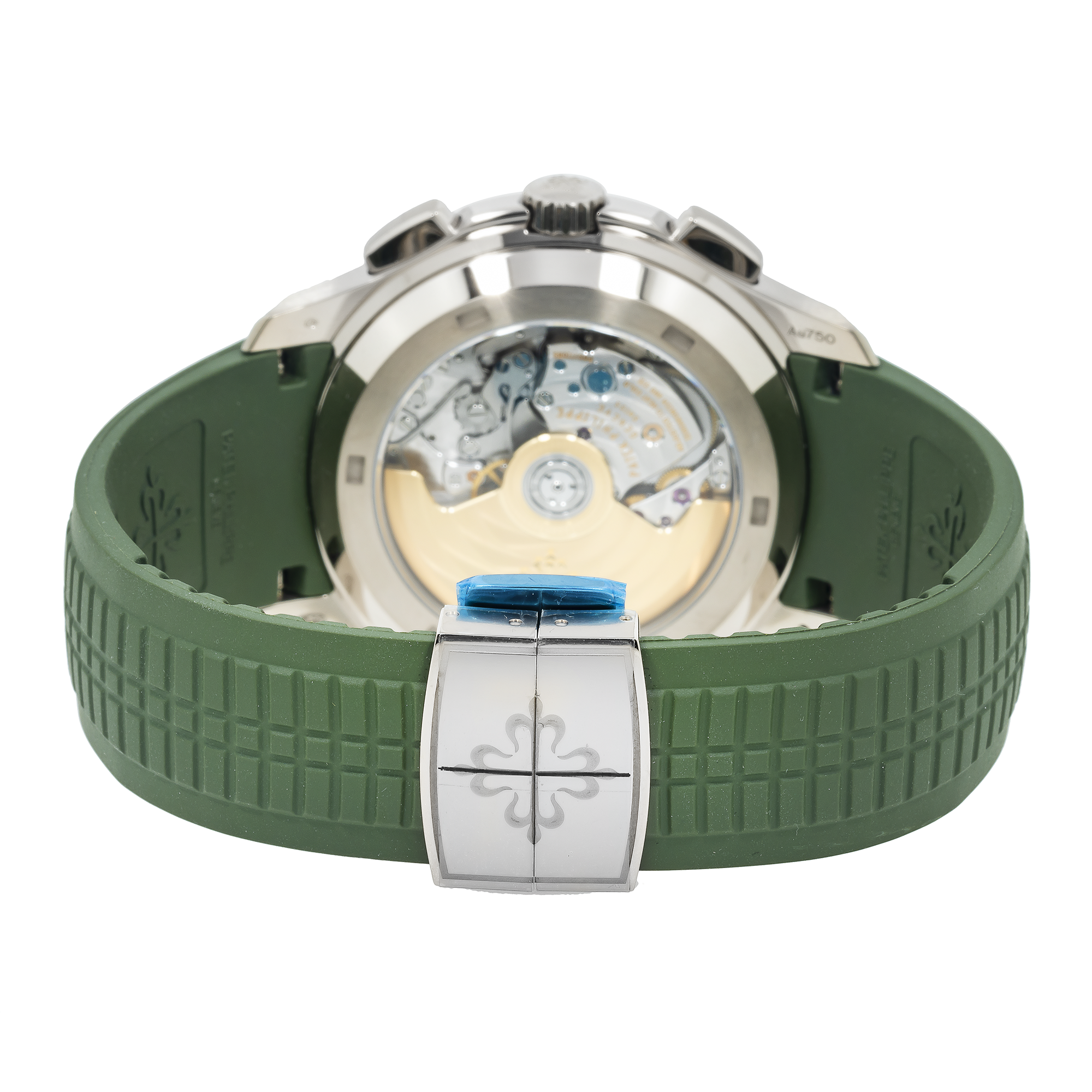 Patek Philippe Aquanaut 5968G 42.2MM Khaki Green Dial With Composite Strap