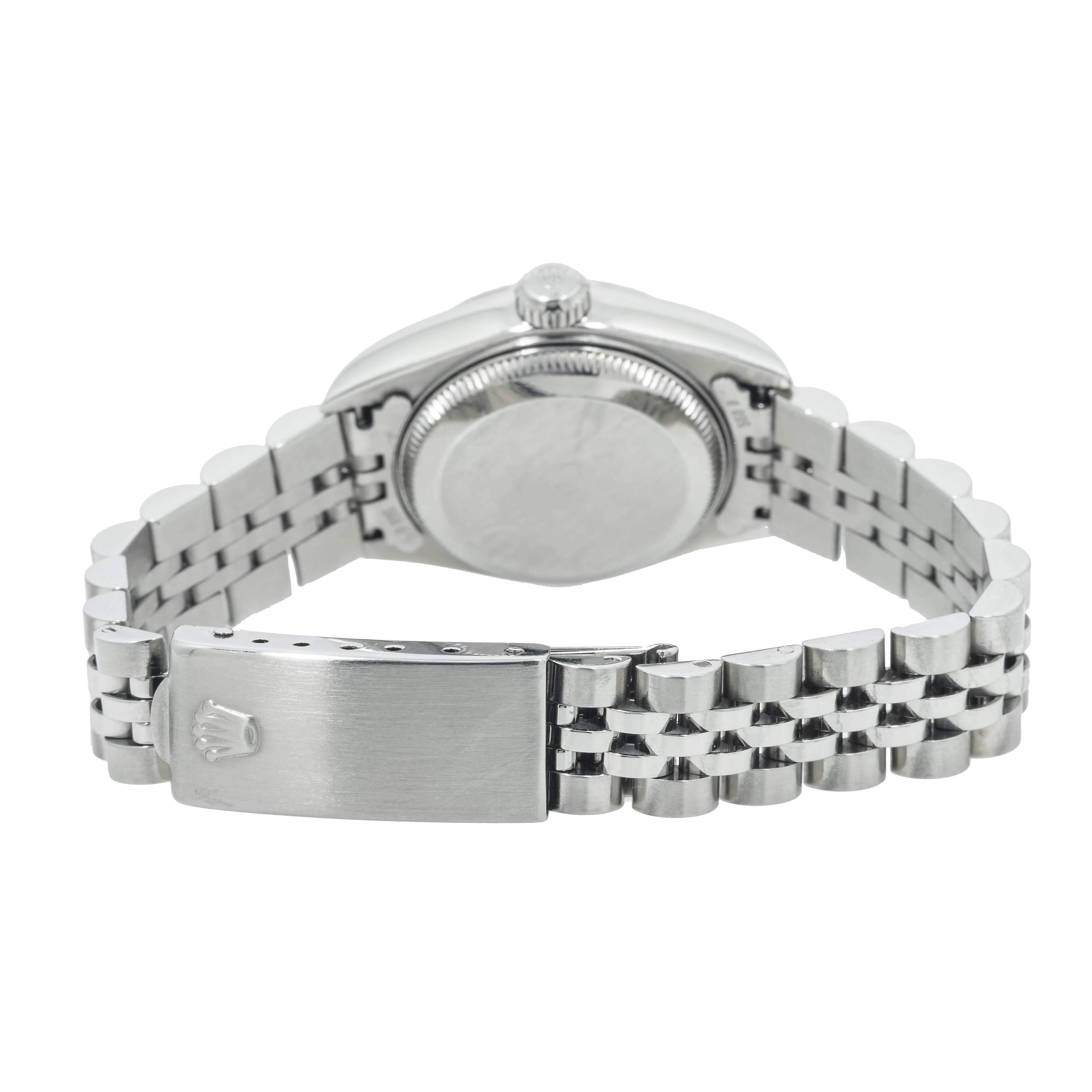 Rolex Datejust 69174 26MM Pink Roman Numeral Dial With Stainless Steel Jubilee Bracelet