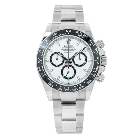 Rolex Cosmograph Daytona 126500LN White Dial With Stainless Steel Oyster Bracelet