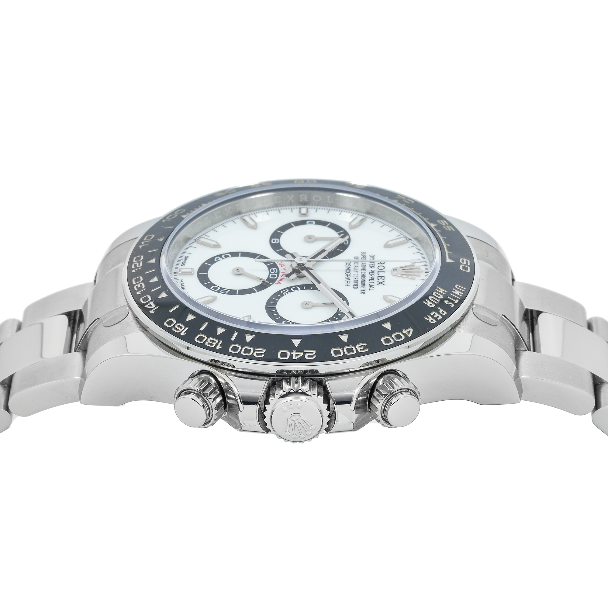 Rolex Cosmograph Daytona 126500LN White Dial With Stainless Steel Oyster Bracelet