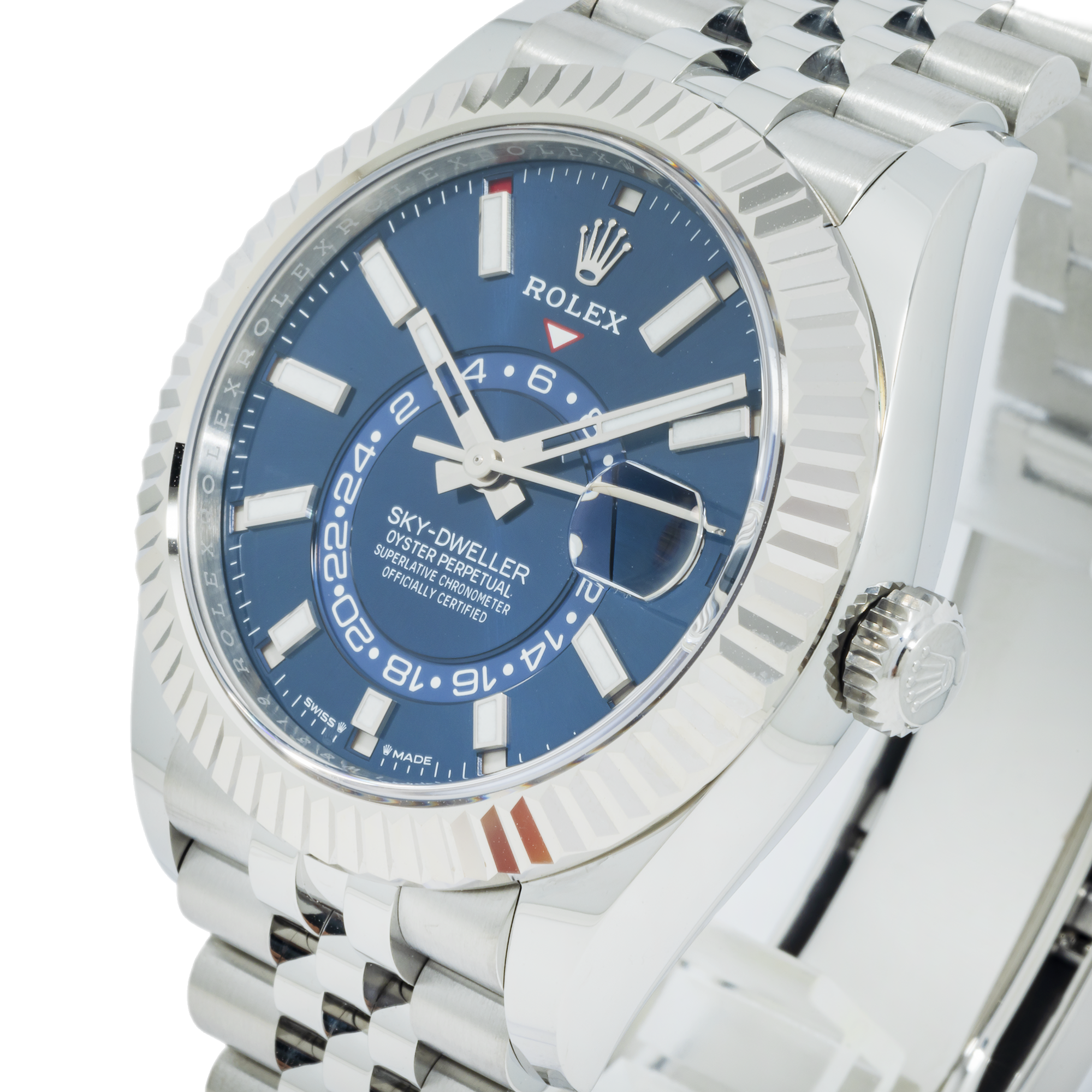 Rolex Sky-Dweller 336934 42MM Blue Dial With Stainless Steel Jubilee Bracelet
