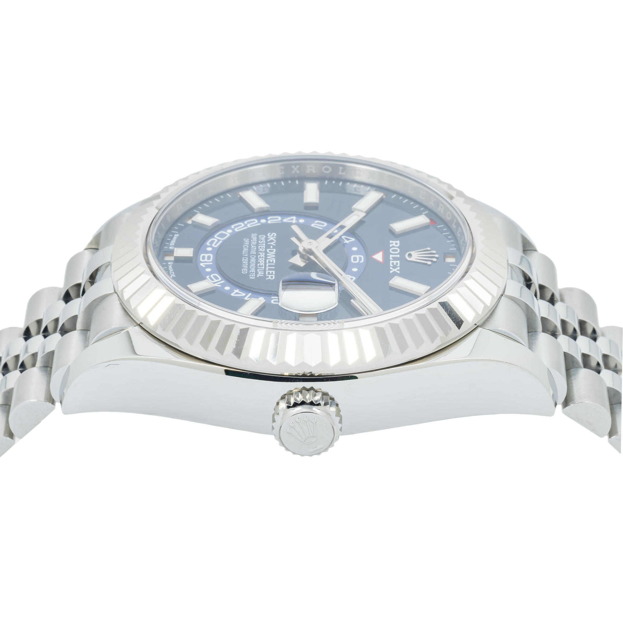 Rolex Sky-Dweller 336934 42MM Blue Dial With Stainless Steel Jubilee Bracelet