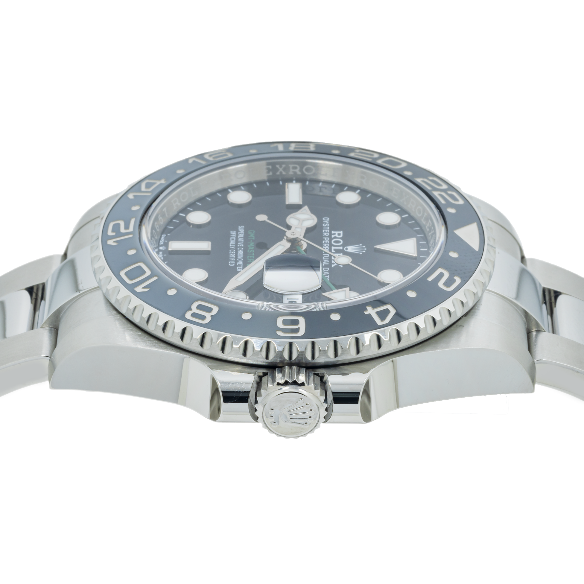 Rolex GMT-Master II 126710GRNR 40MM Black Dial With Stainless Steel Oyster Bracelet