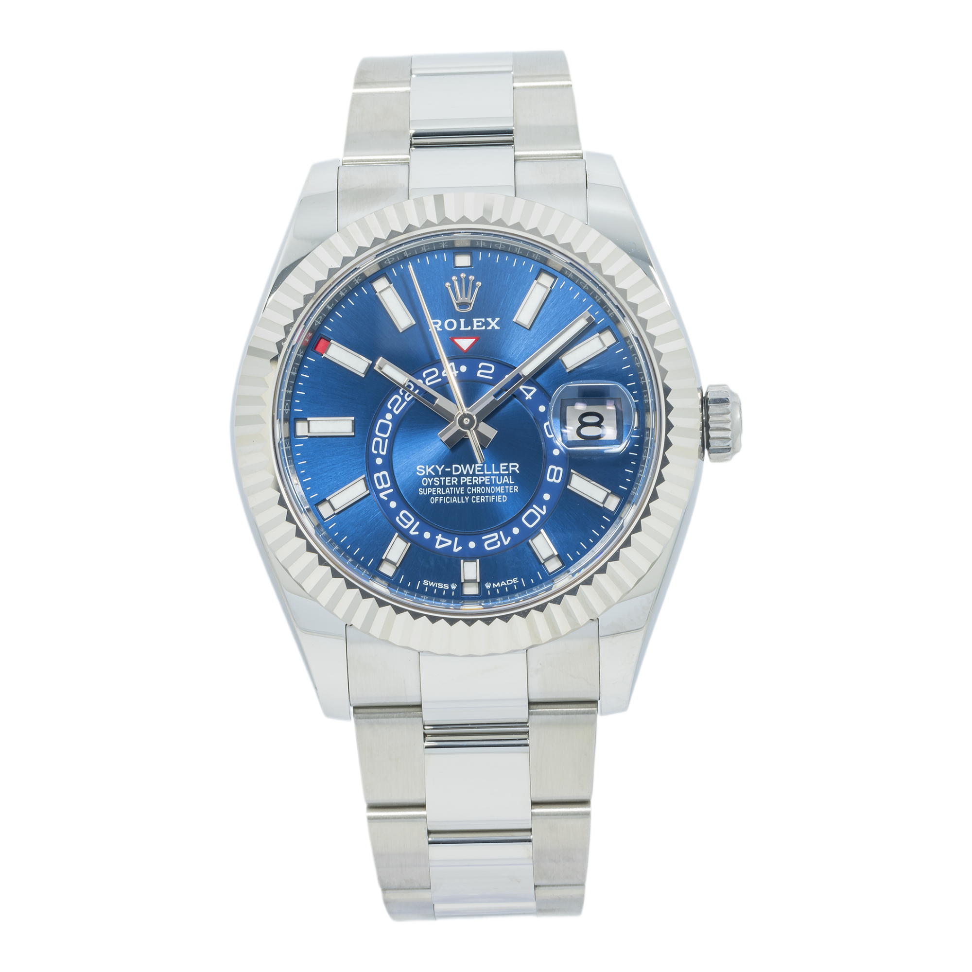 Rolex Sky-Dweller 336934 42MM Blue Dial With Stainless Steel Oyster Bracelet